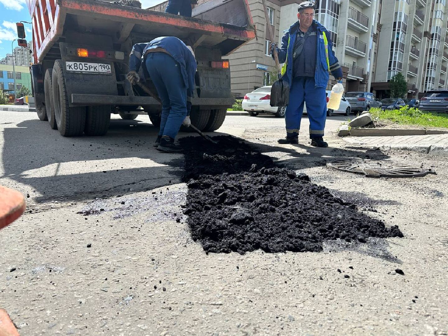 ямочный ремонт, домодедово,