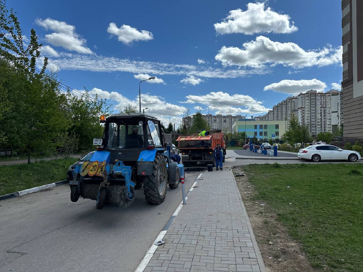 ямочный ремонт, домодедово,