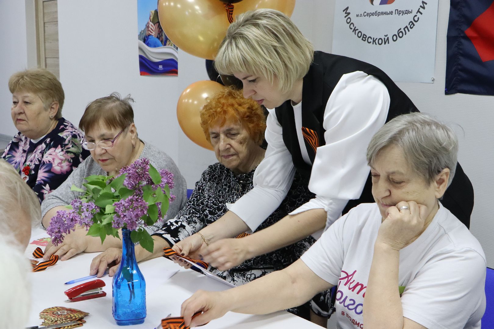 активное долголетие,  молодая гвардия серебряные пруды, 80 лет победе,