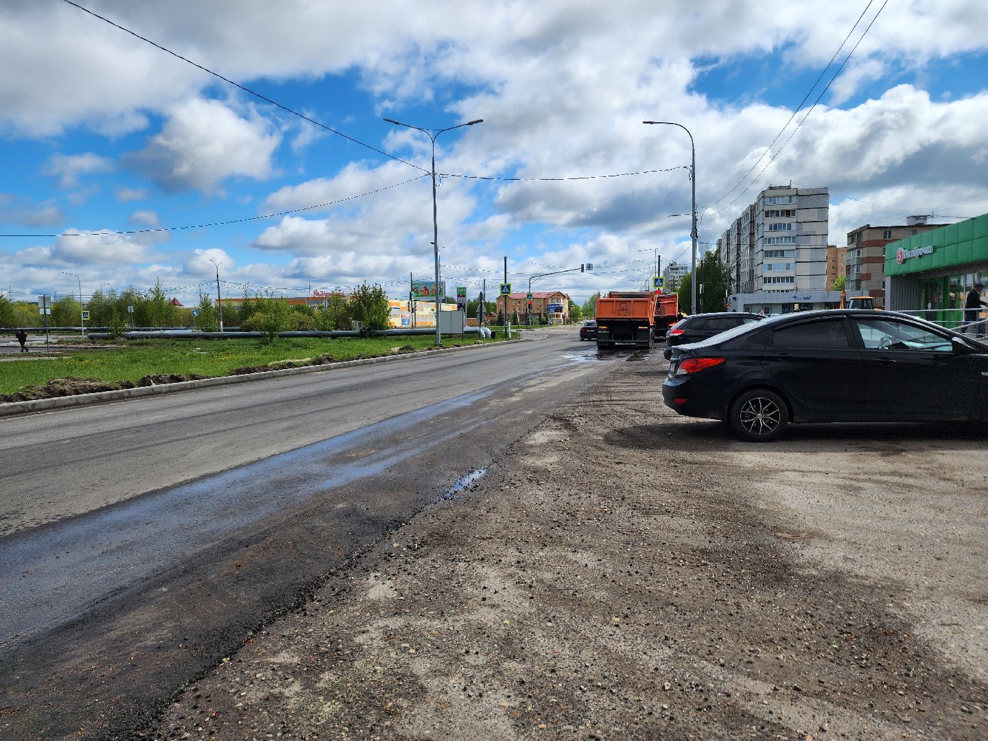 шатура, дороги подмосковья,ремонт дорог, шатурский округ,