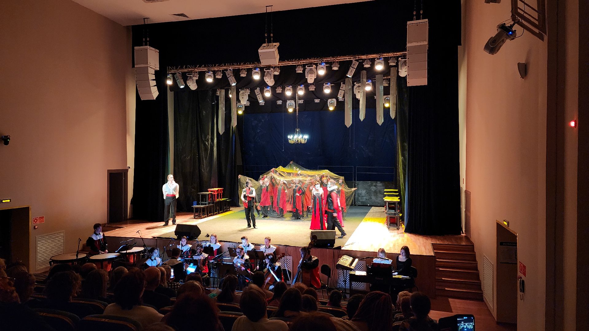 пушкино, опера, музыкальный колледж, постановка, студенты,  режиссеры, учебный процесс,