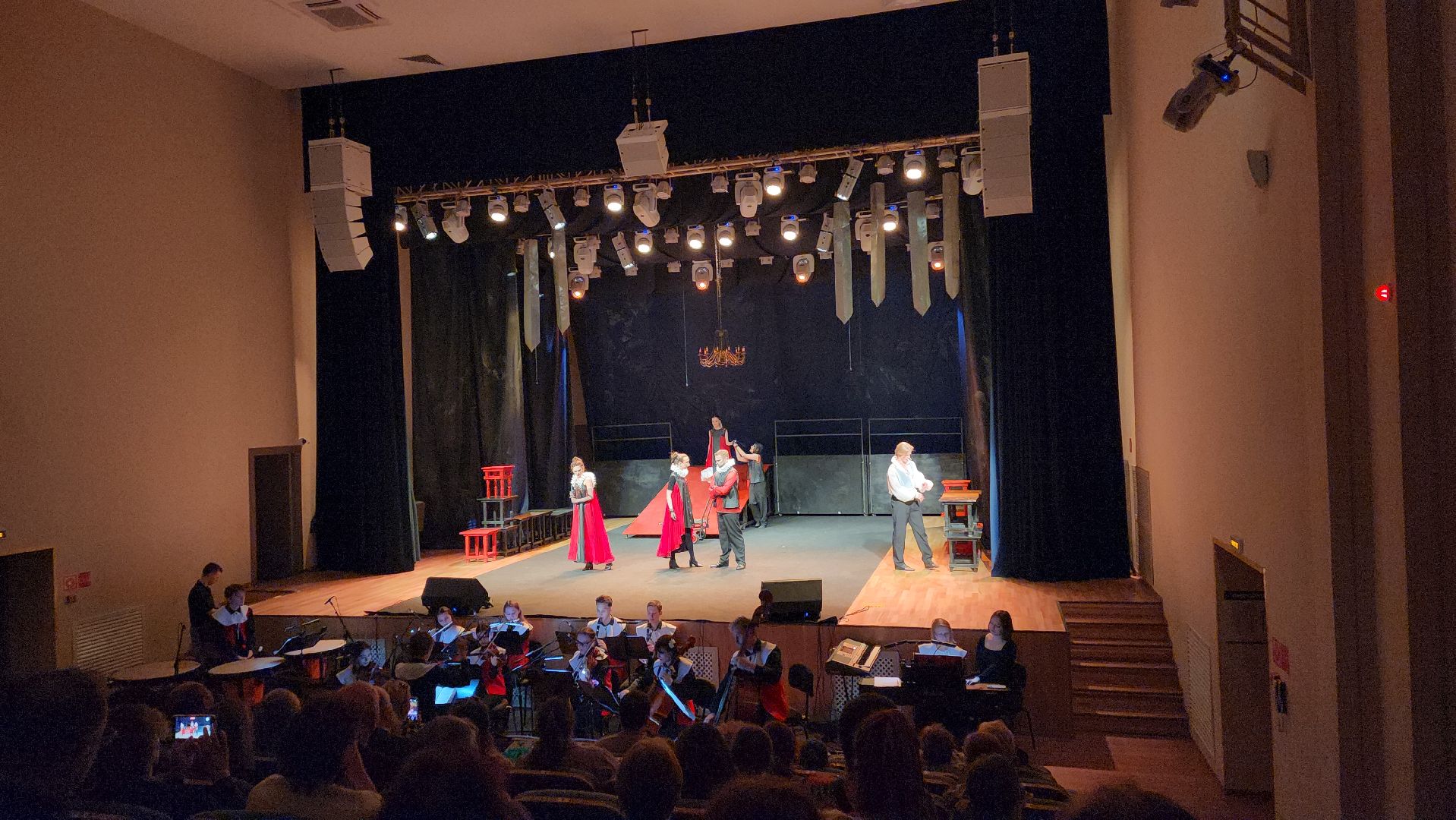 пушкино, опера, музыкальный колледж, постановка, студенты,  режиссеры, учебный процесс,