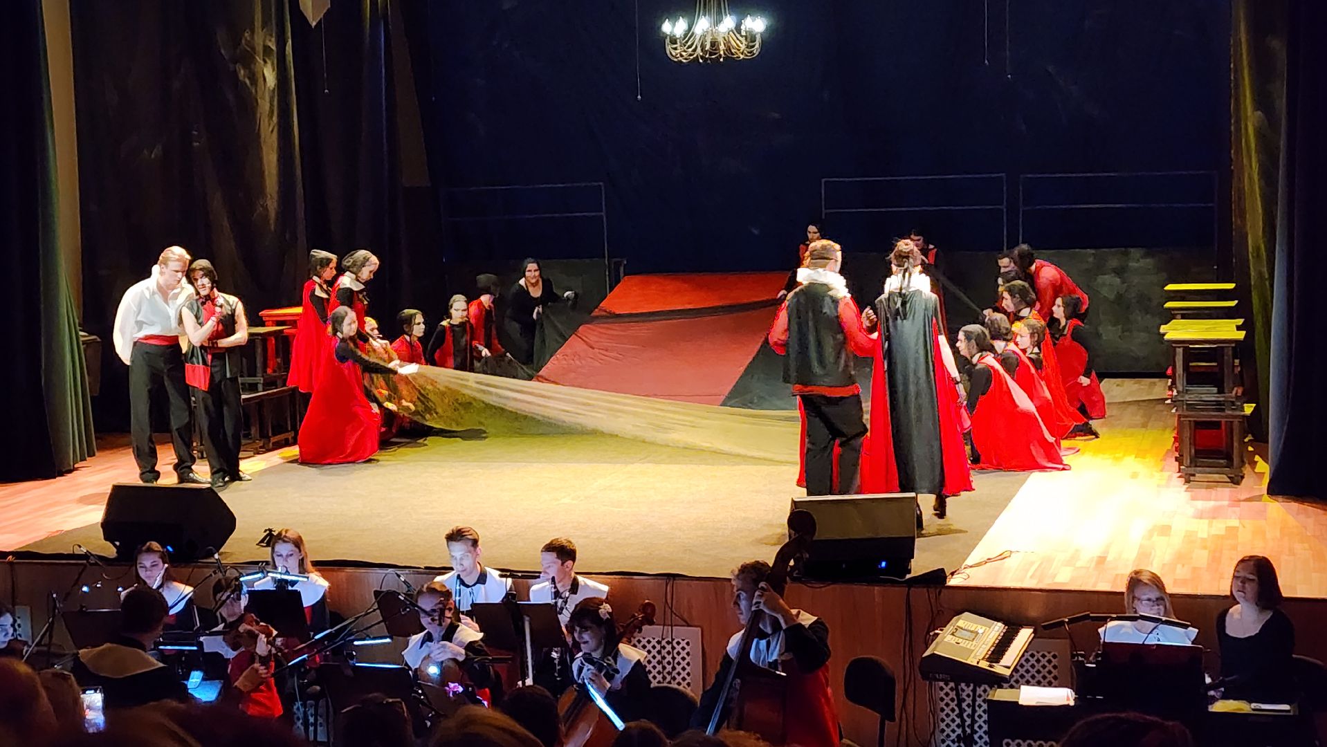 пушкино, опера, музыкальный колледж, постановка, студенты,  режиссеры, учебный процесс,