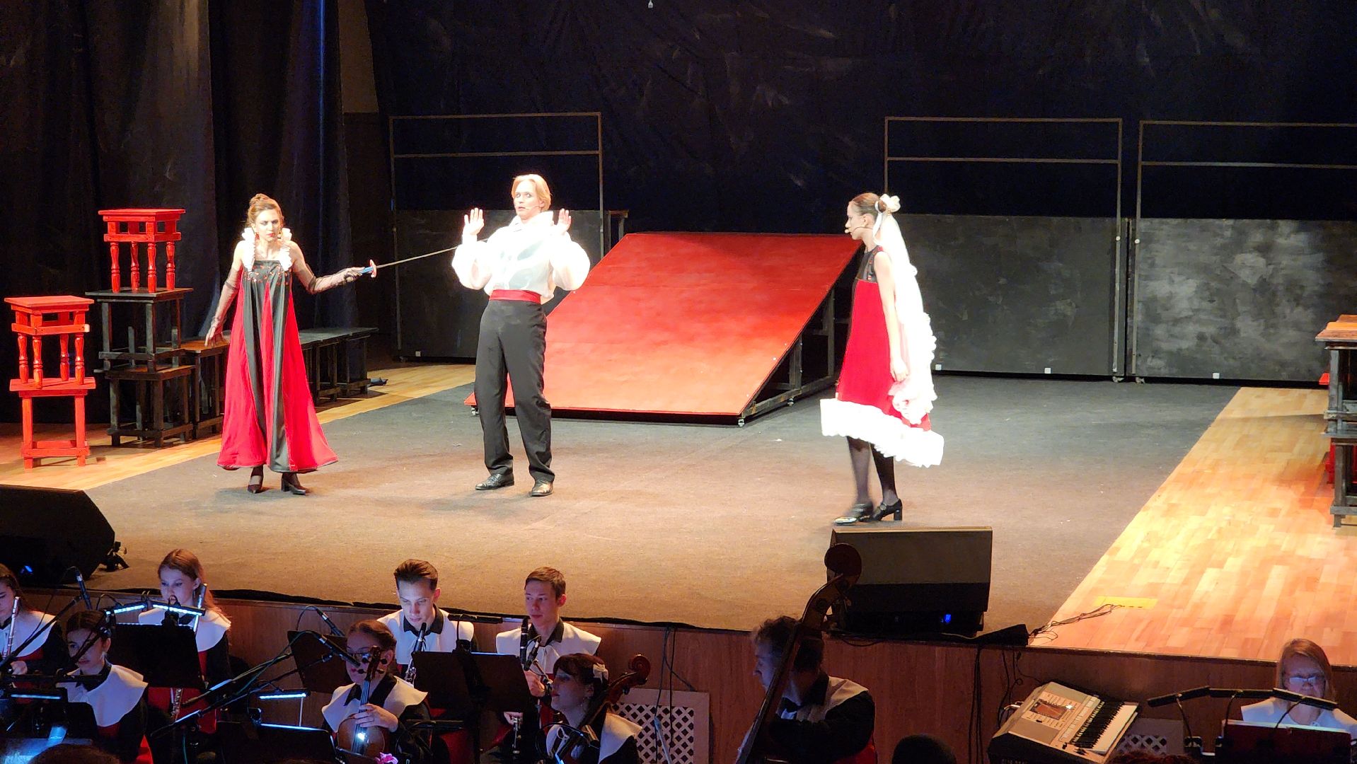 пушкино, опера, музыкальный колледж, постановка, студенты,  режиссеры, учебный процесс,