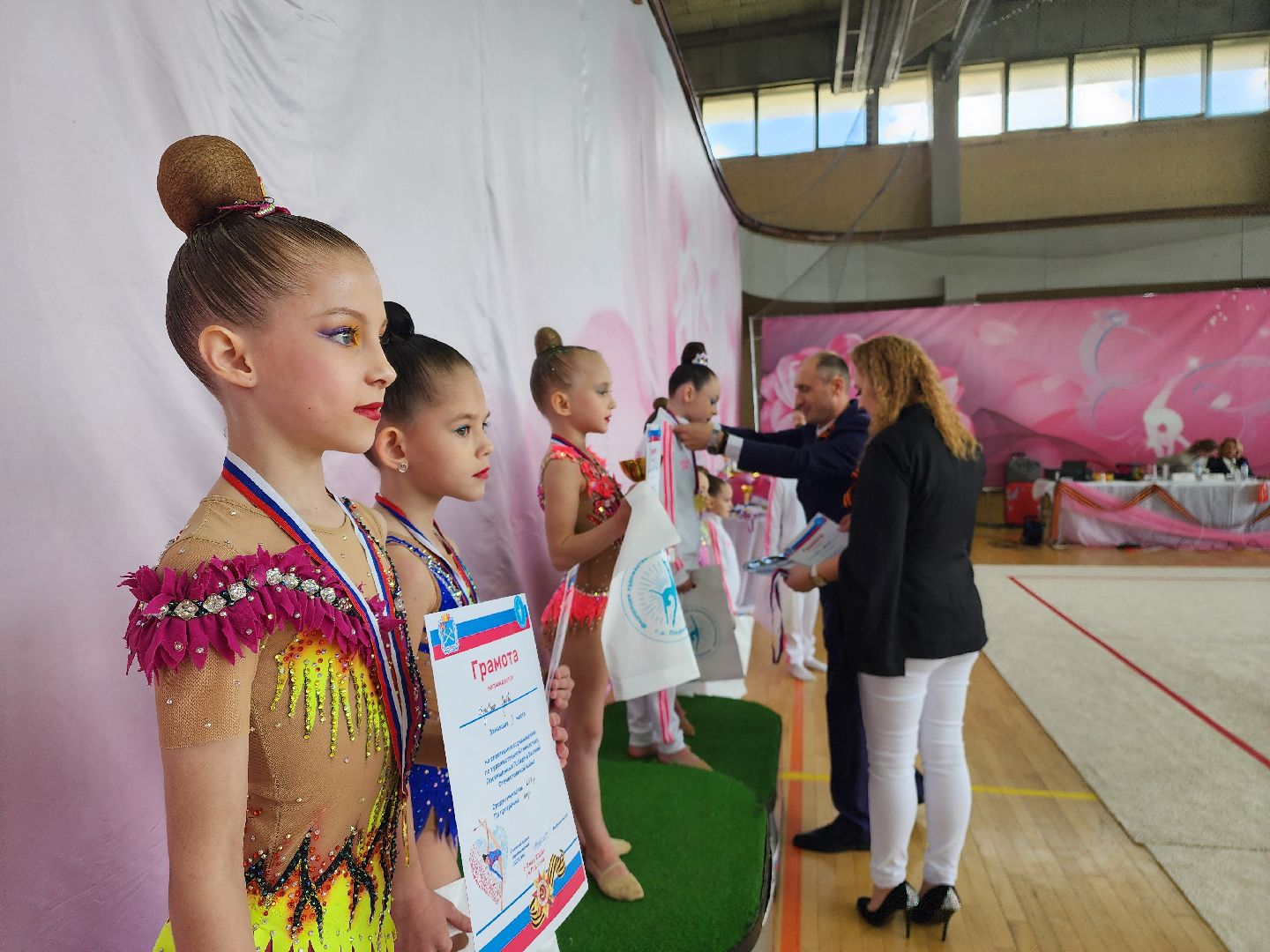 Подольск , Соревнования, художественная гимнастика,