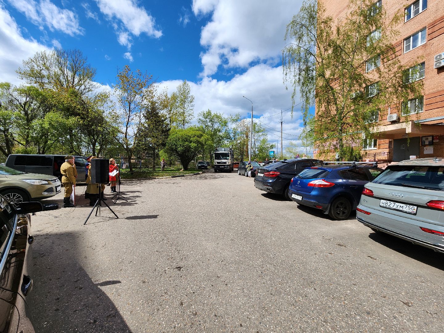 сергиев посад, ветераны, 80-летие великой победы, поздравили ветерана,