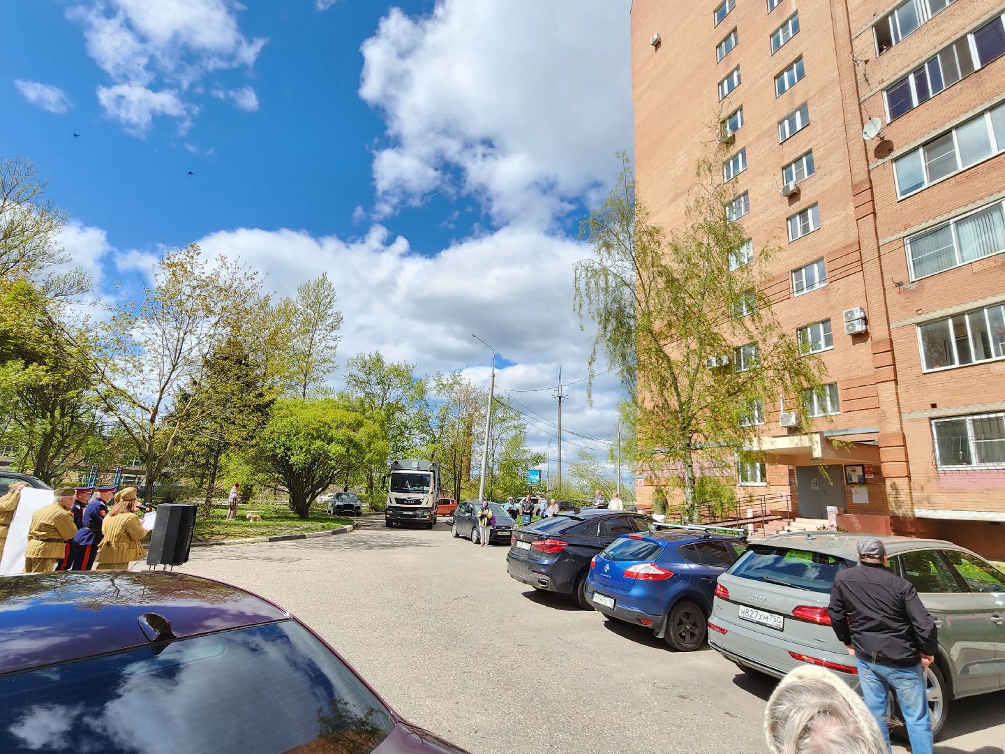 сергиев посад, ветераны, 80-летие великой победы, поздравили ветерана,