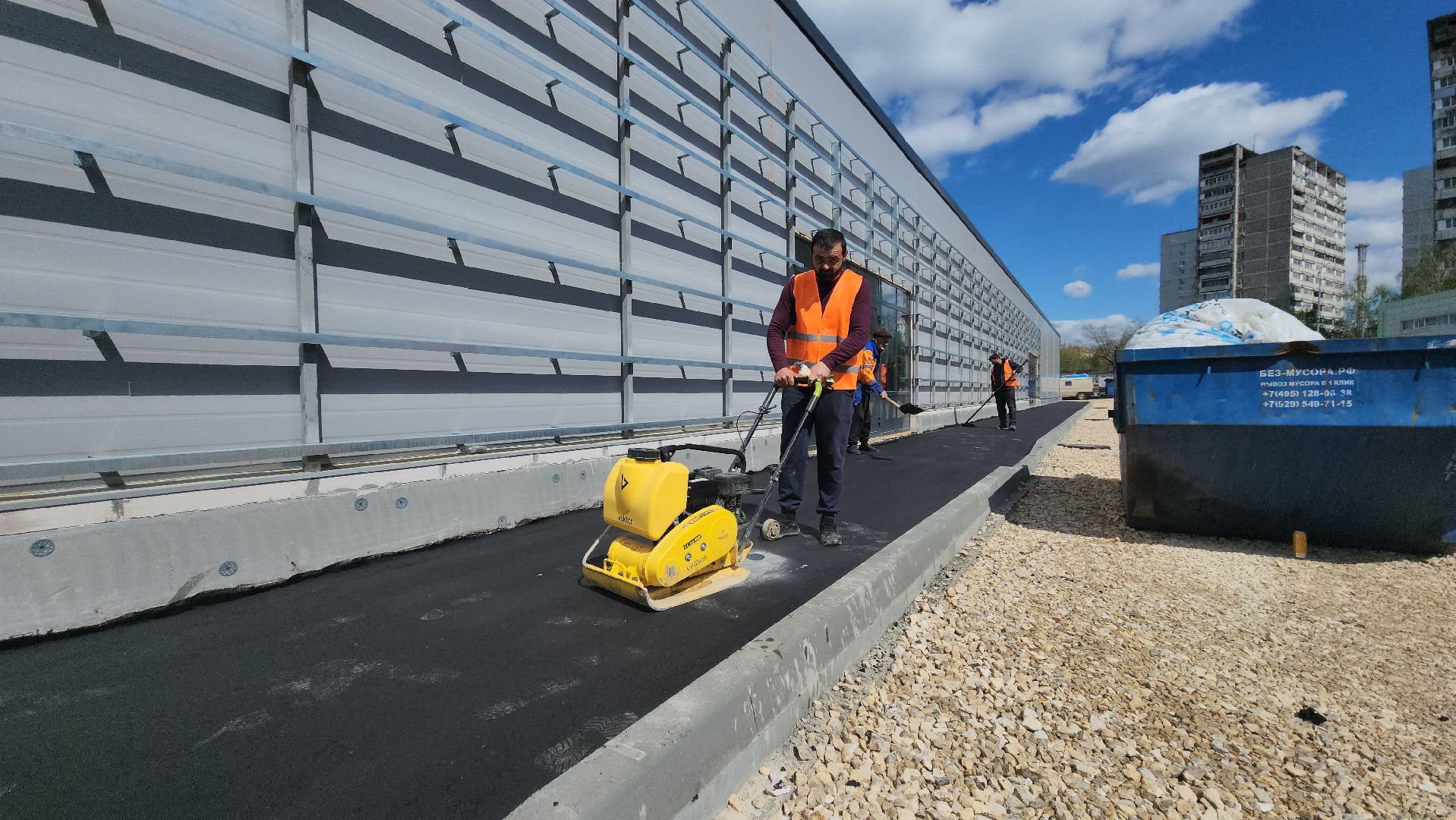Асфальтирование , Асфальт , Лобня,