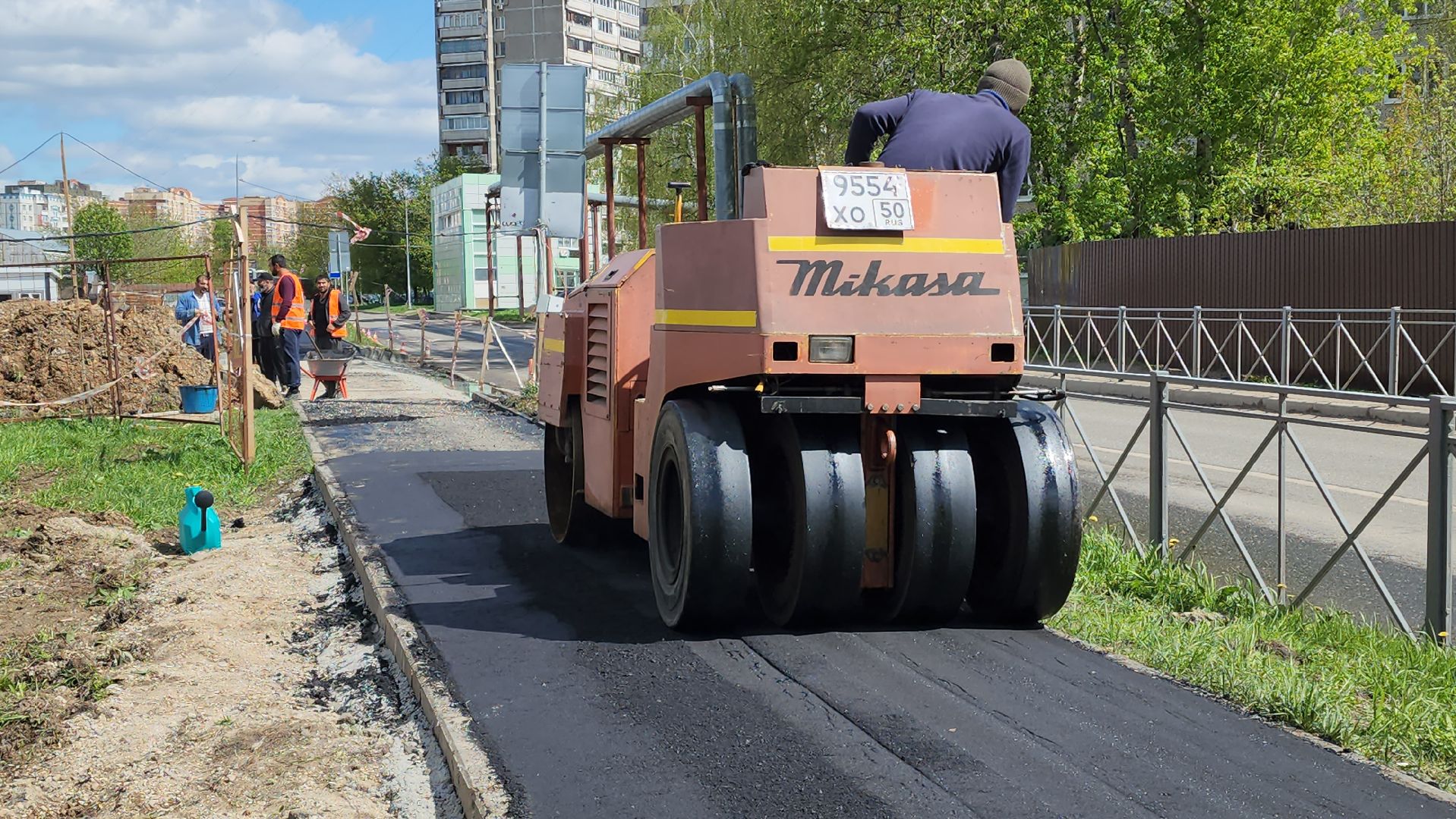 Асфальтирование , Асфальт , Лобня,