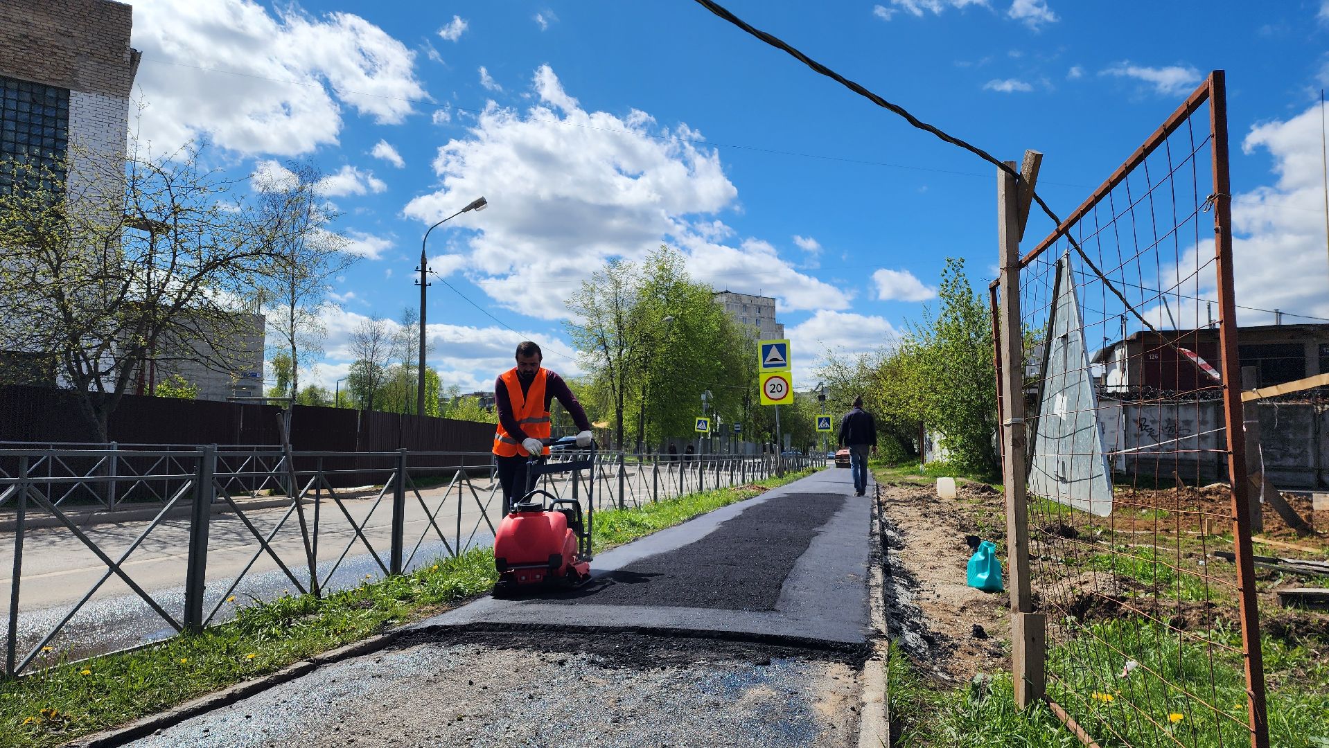 Асфальтирование , Асфальт , Лобня,