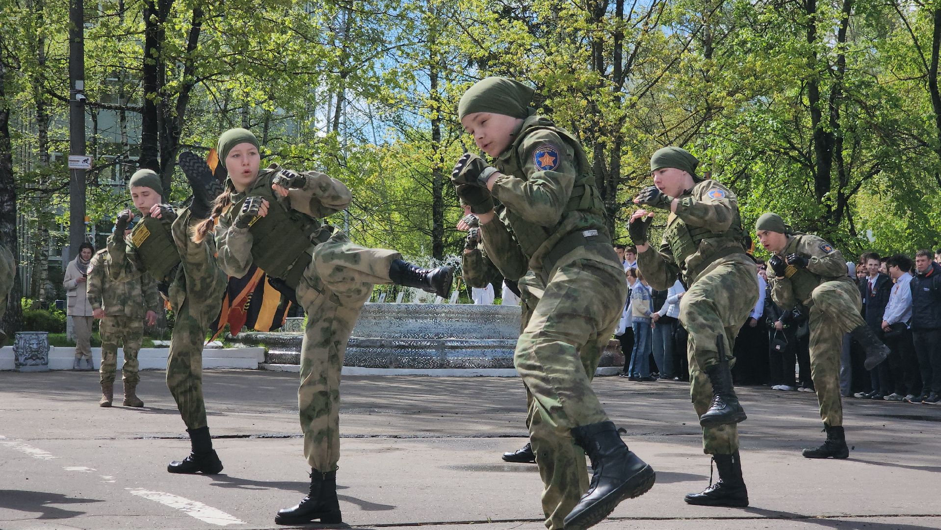 день победы, колледж, митинг, 9 мая,