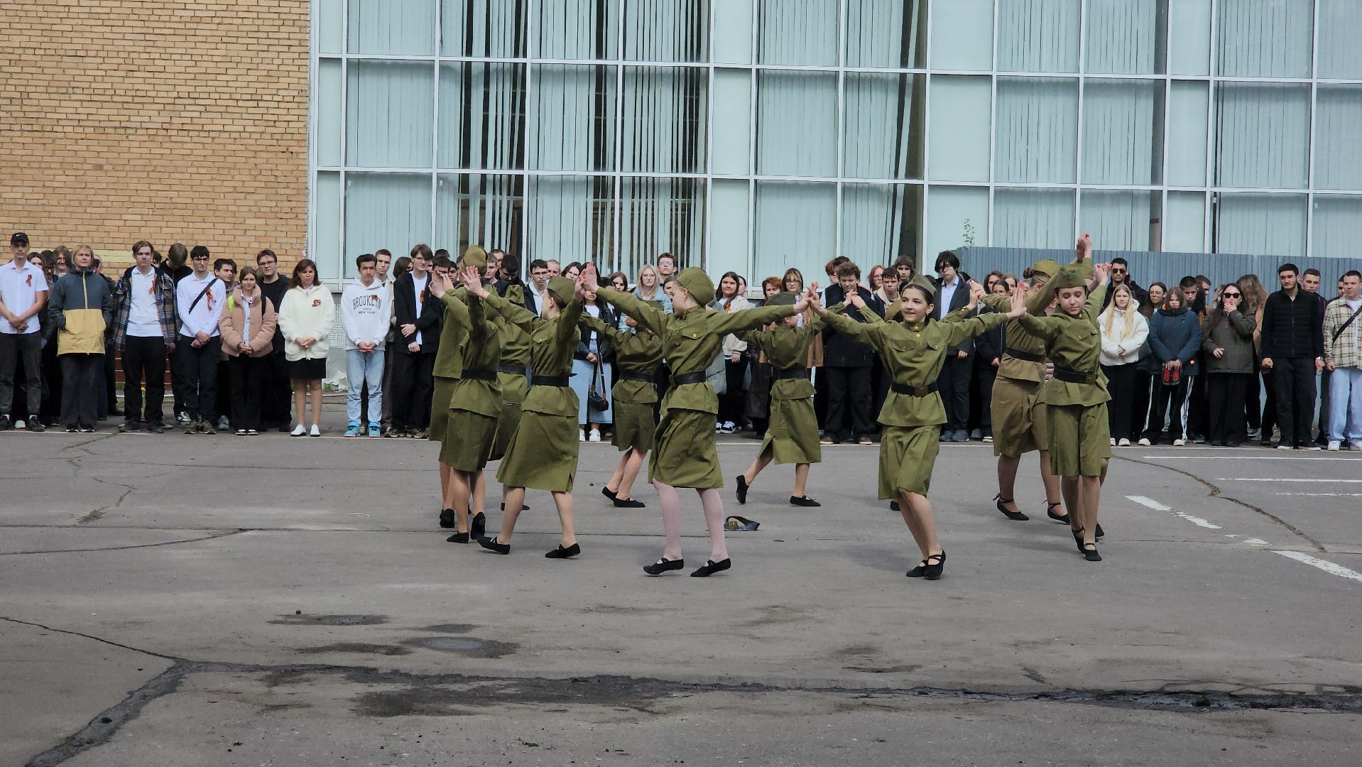 день победы, колледж, митинг, 9 мая,