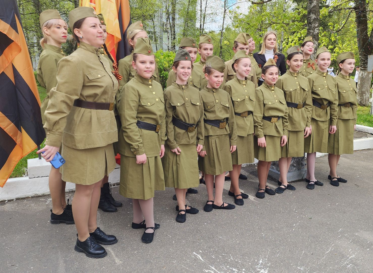 день победы, колледж, митинг, 9 мая,