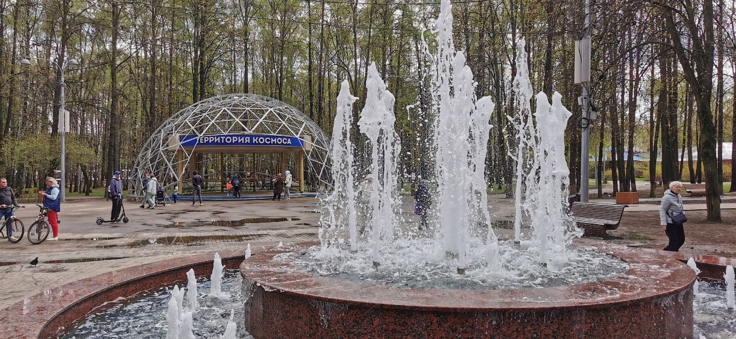 фонтан, благоустройство,