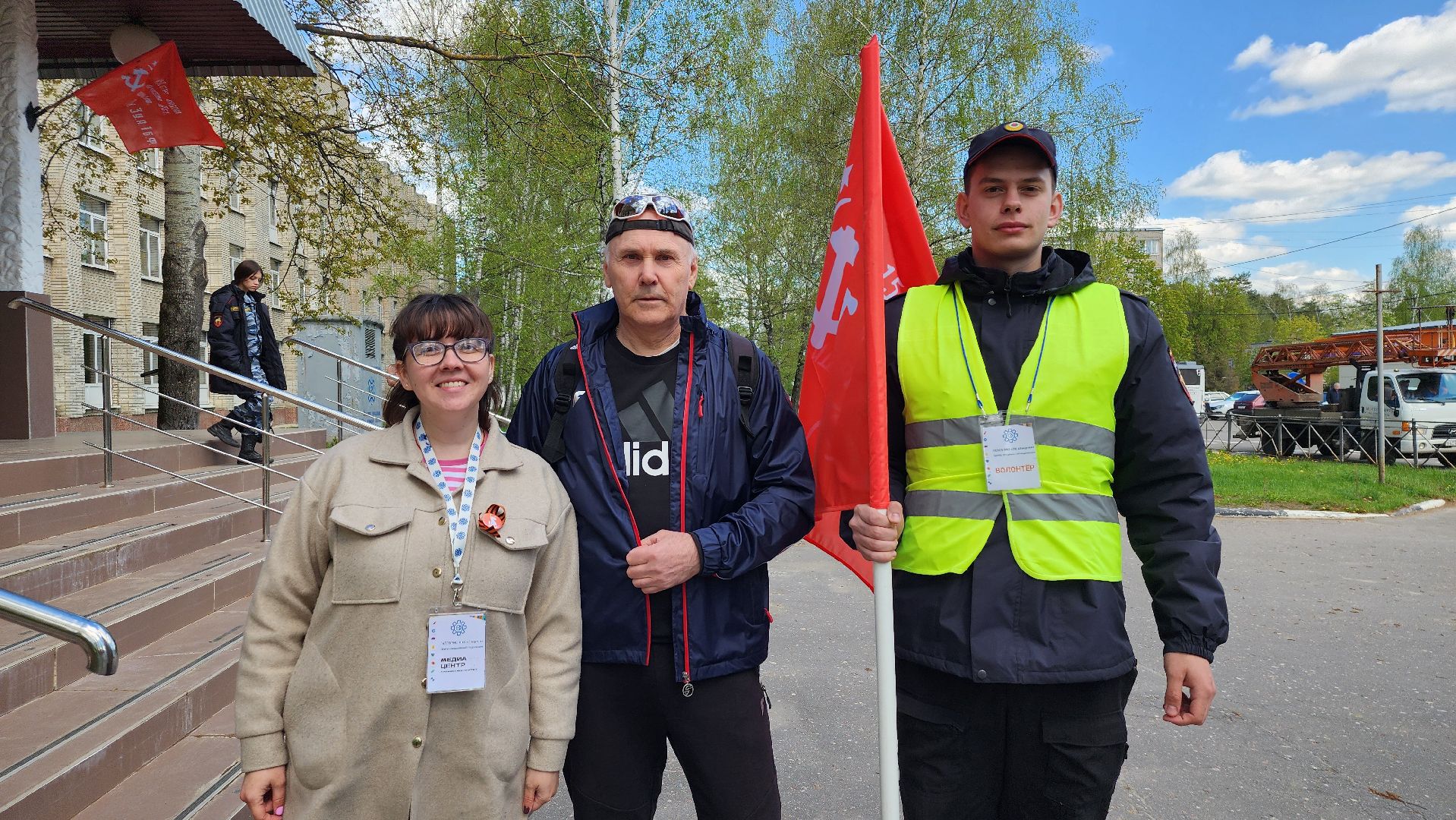 спортивный забег, 80-я годовщина победы, колледж, старая купавна, богородский городской округ,