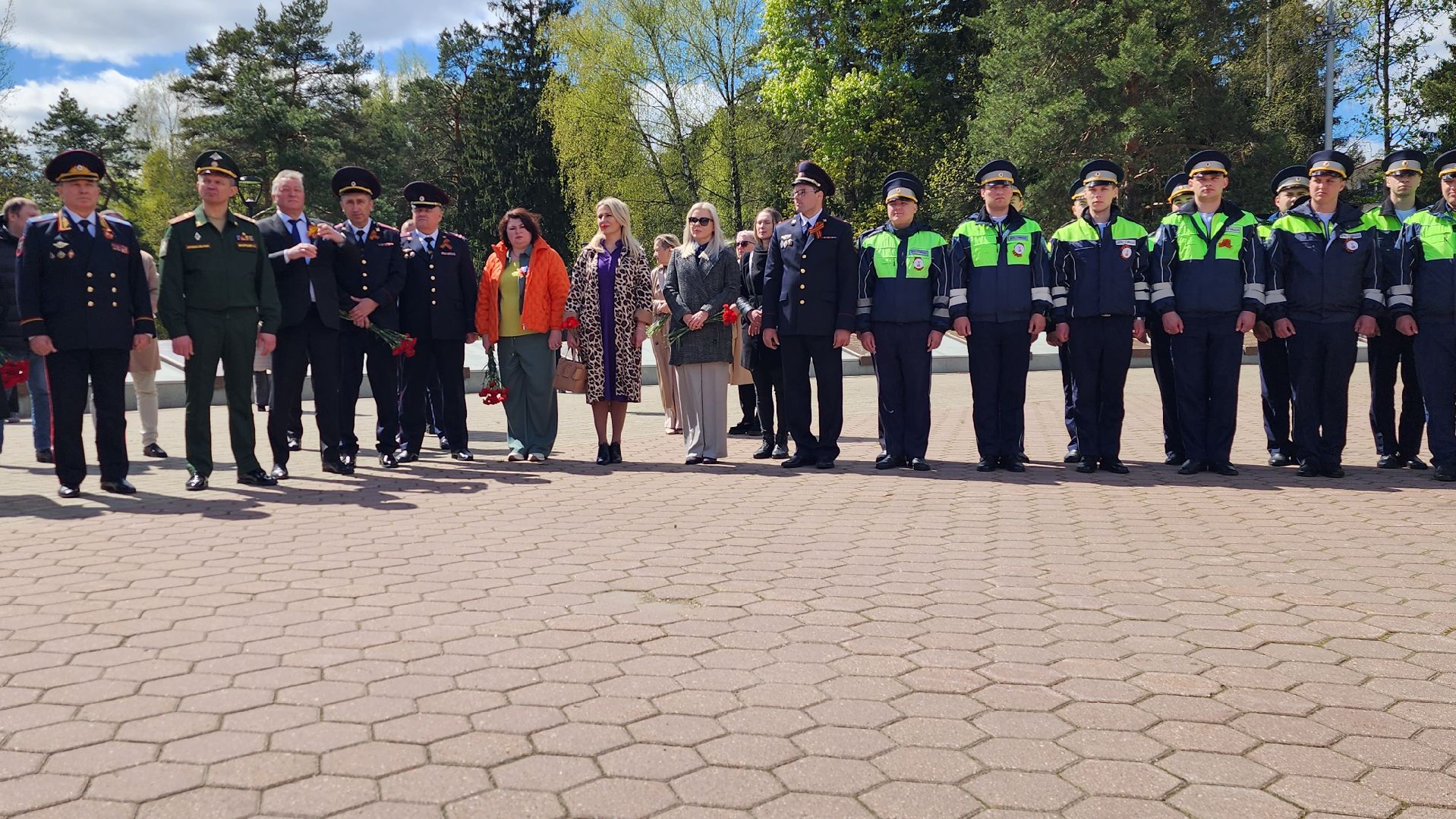 митинг, снегири, патриотическое воспитание, госавтоинспекция,истра,