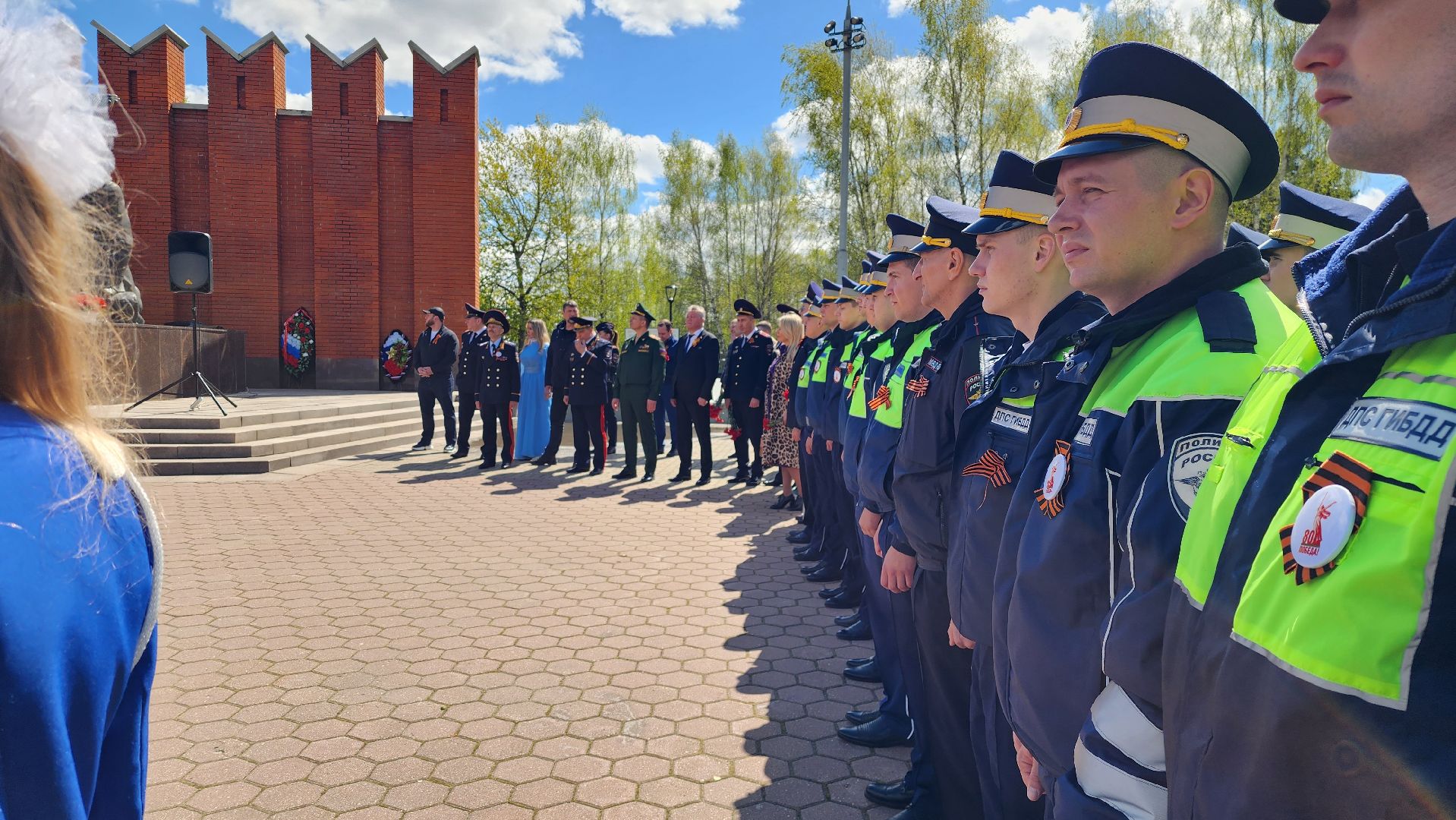 митинг, снегири, патриотическое воспитание, госавтоинспекция,истра,