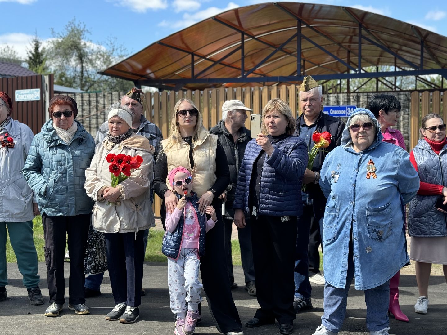 благоустройство , памятник воинам-землякам, 80 - летие победы, ленинский городской округ,
