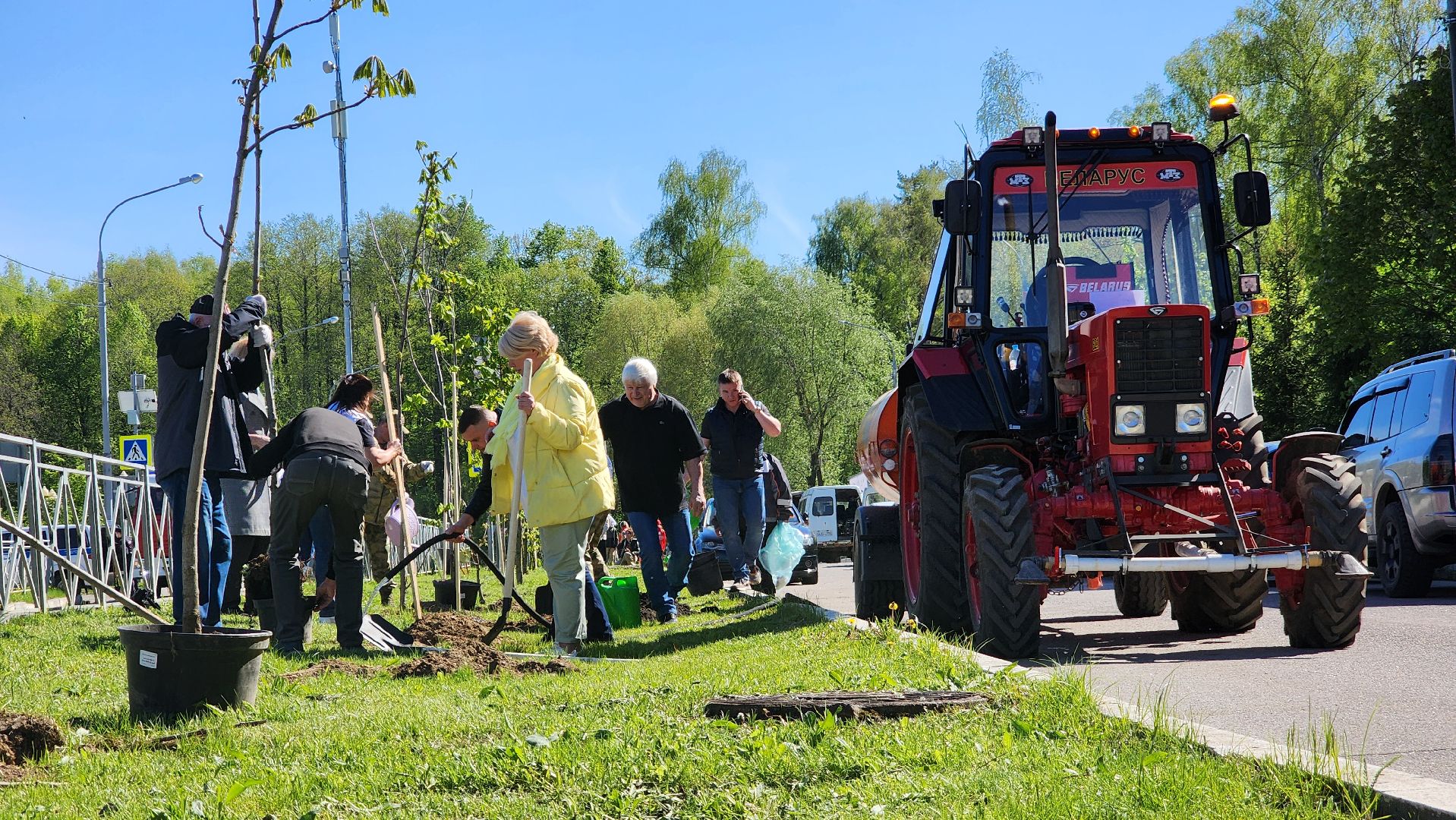ступино, сад памяти, день победы,