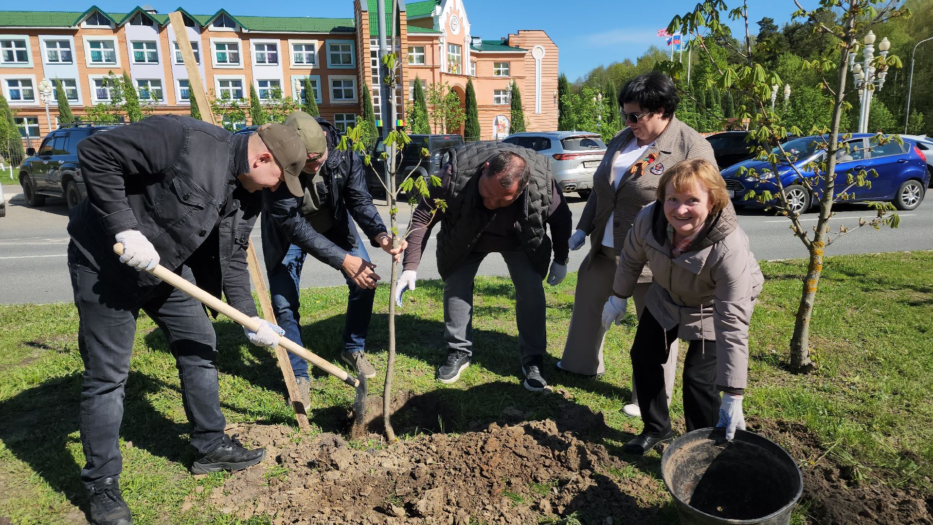 ступино, сад памяти, день победы,