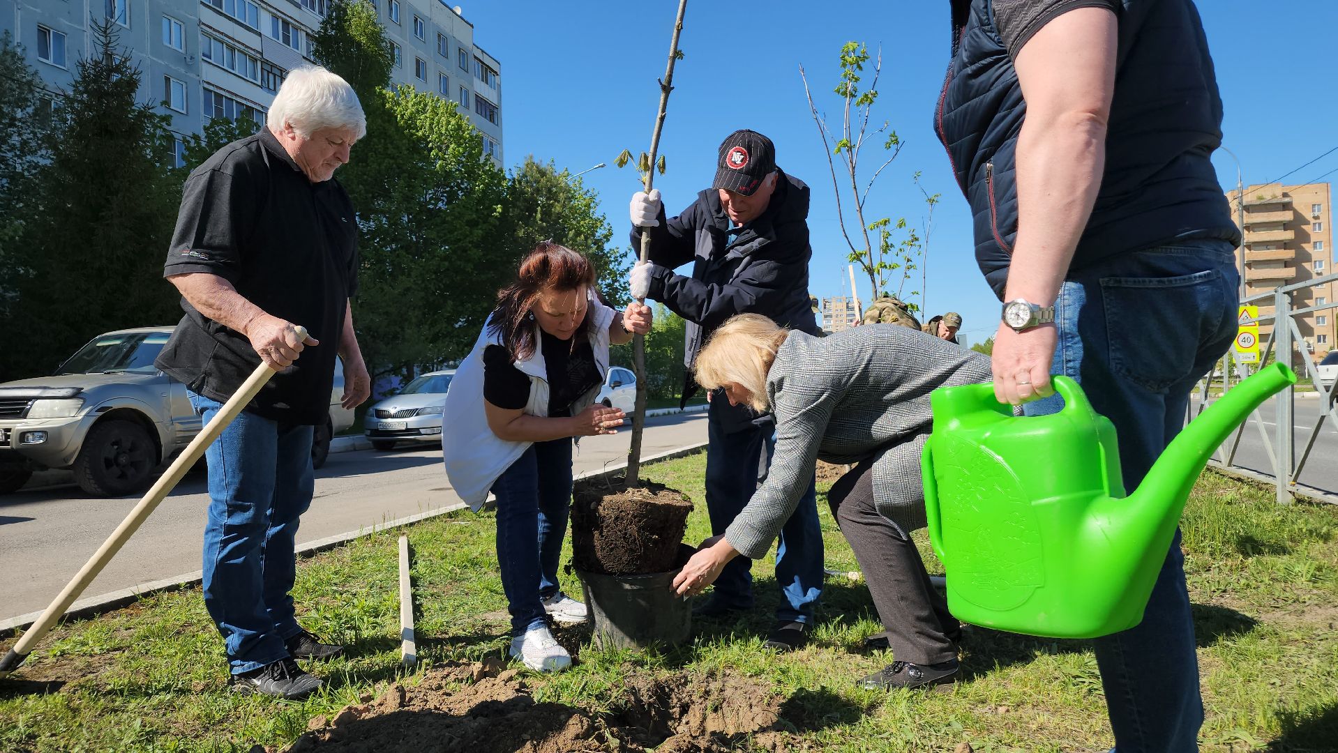 ступино, сад памяти, день победы,