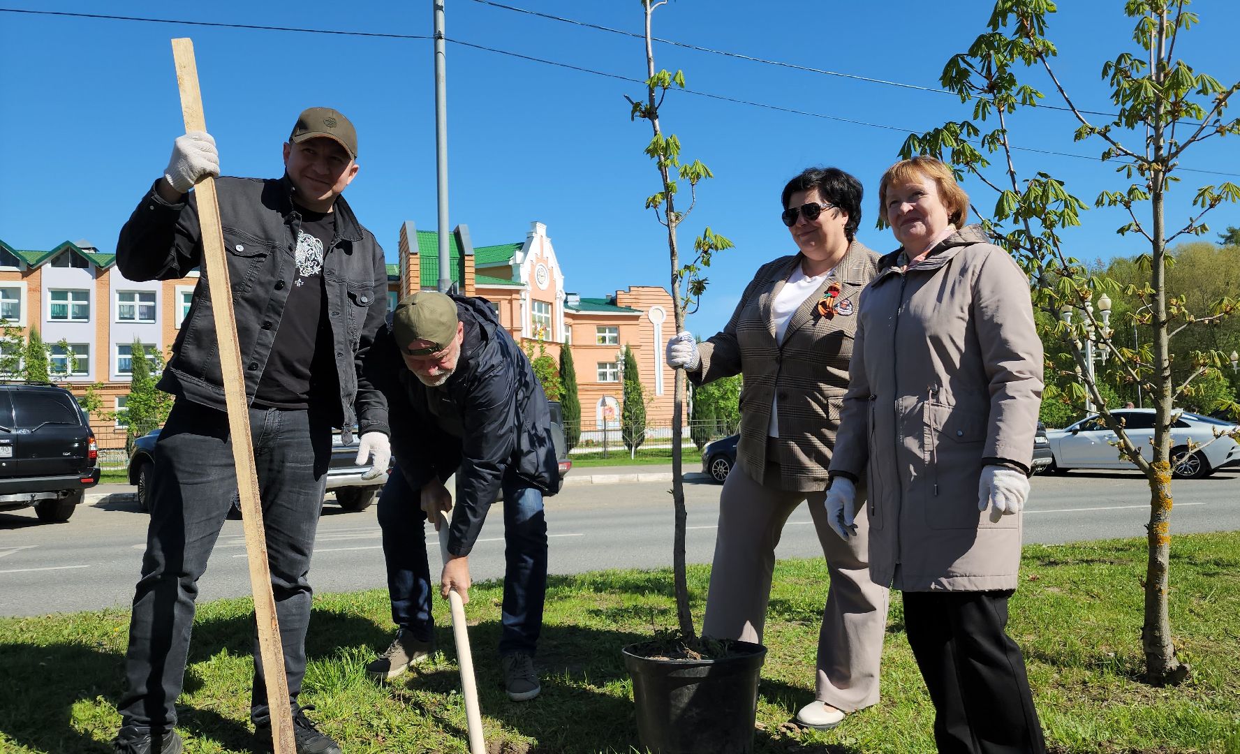ступино, сад памяти, день победы,