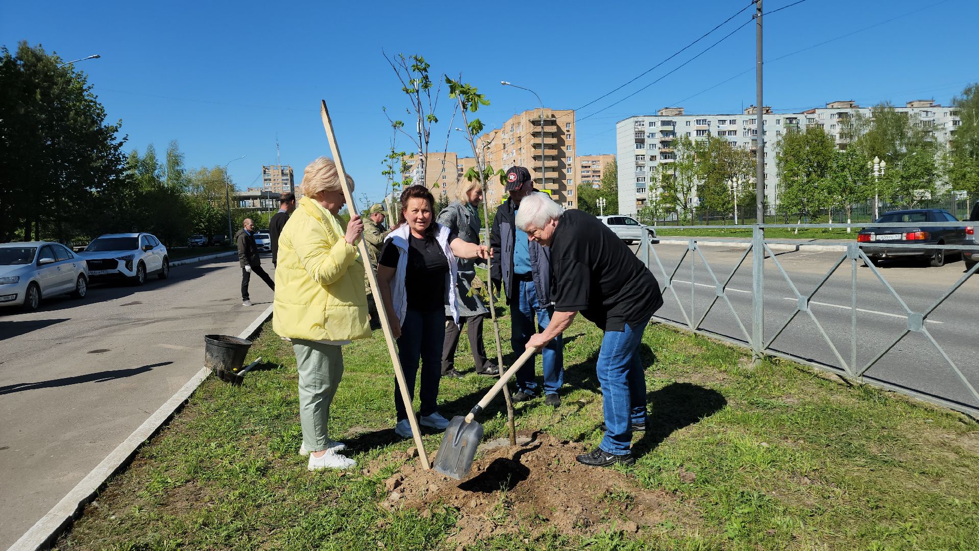 ступино, сад памяти, день победы,