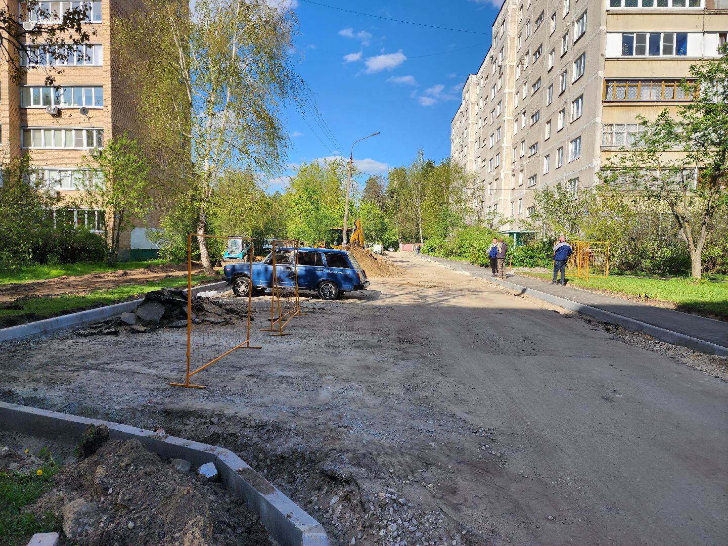 раменское, благоустройство, комплексное благоустройство дворов многоквартирных домов, коммунистическая 36-39,