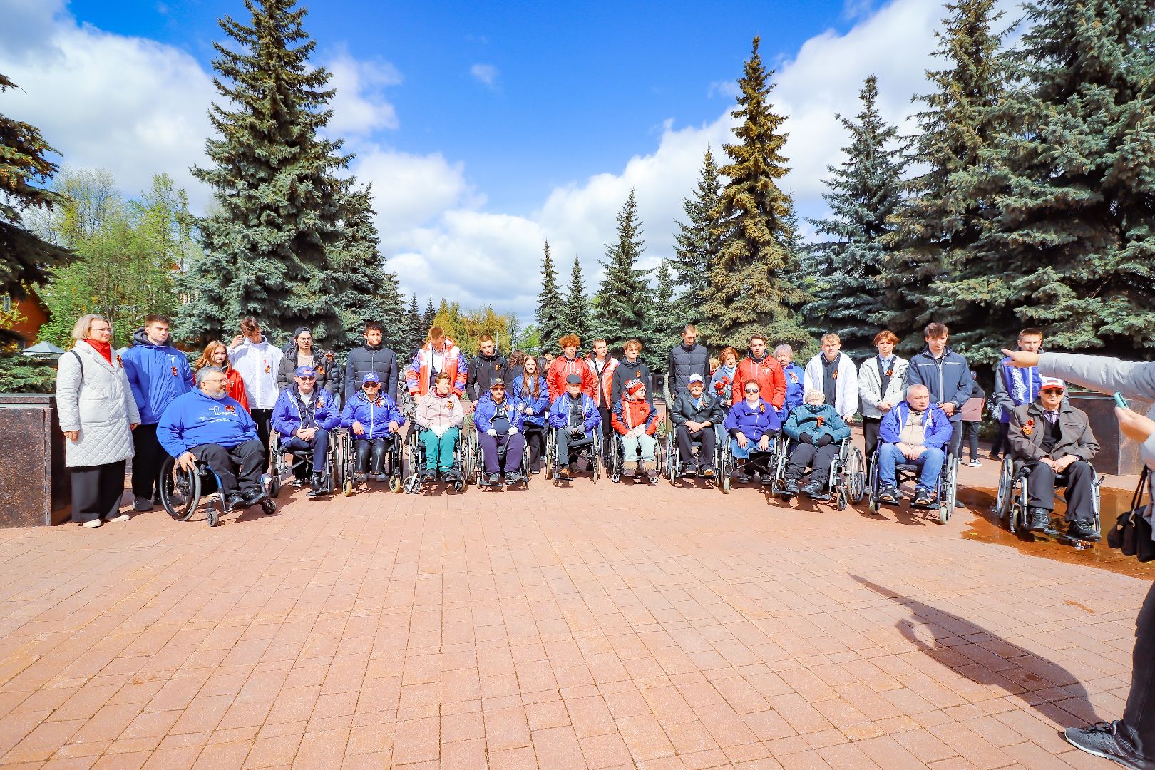 клин, общество, день победы, эстафета памяти, память,