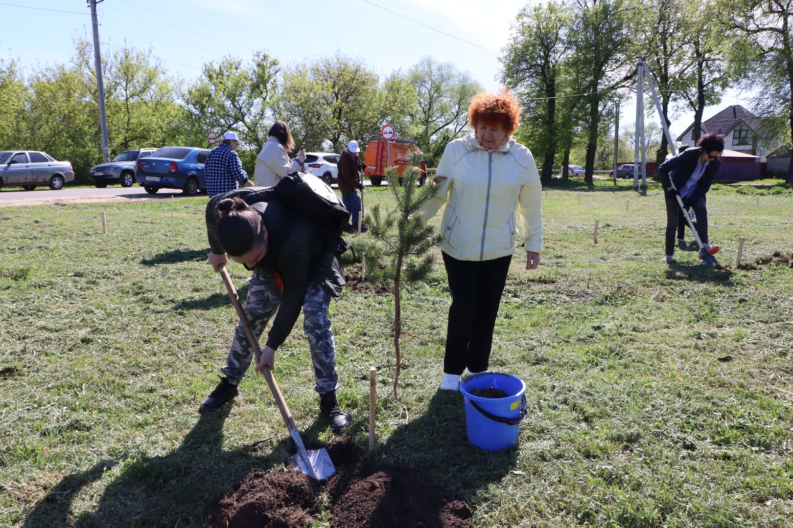 серебряные пруды, сад памяти, 80 лет победе,