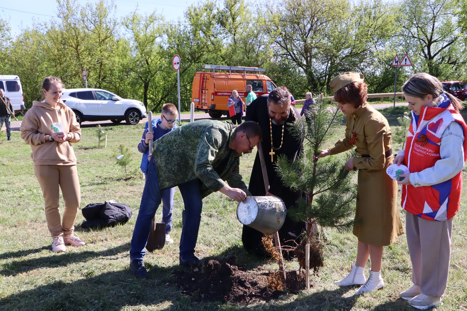 серебряные пруды, сад памяти, 80 лет победе,