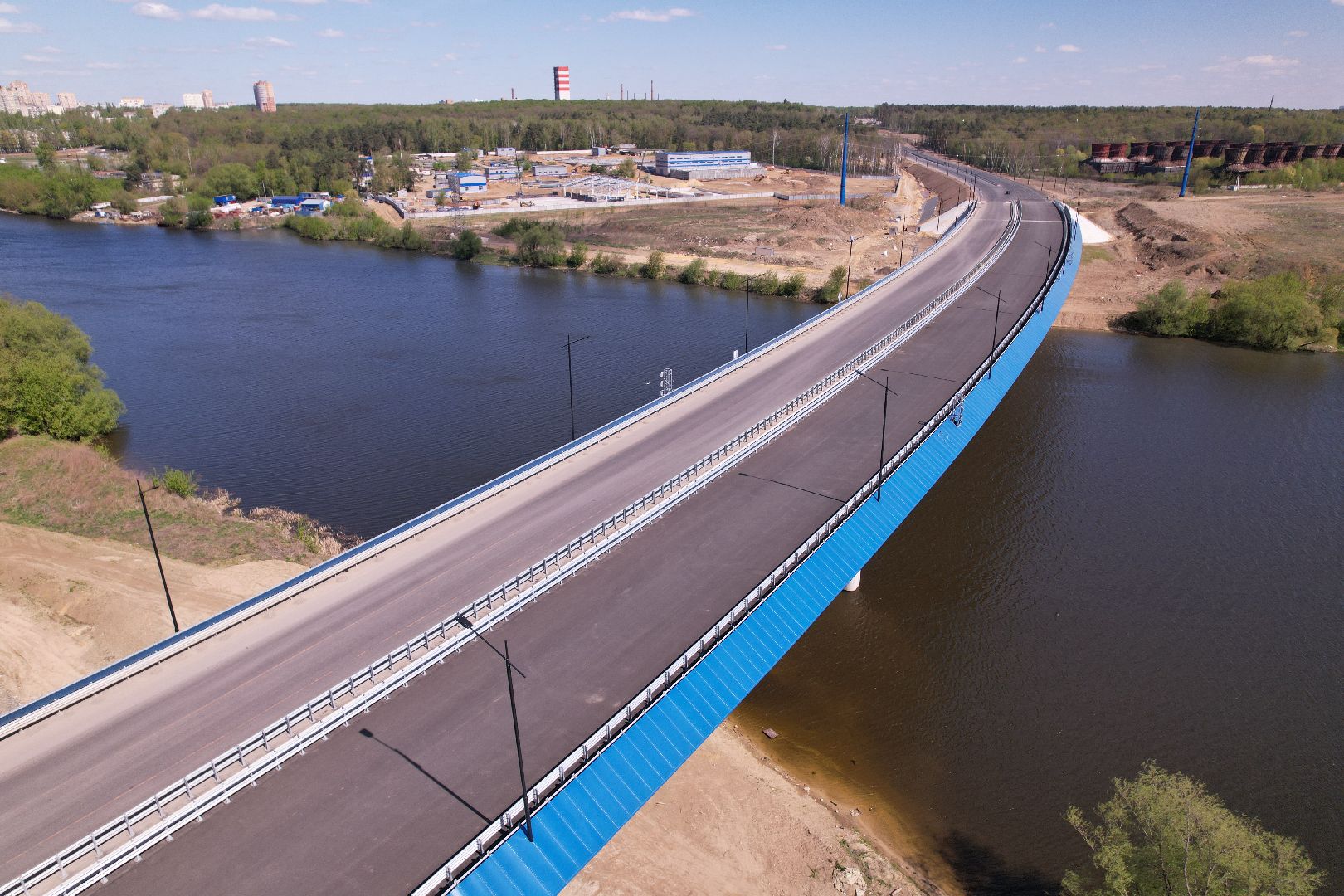 видео с коптера, юла, дороги подмосковья,