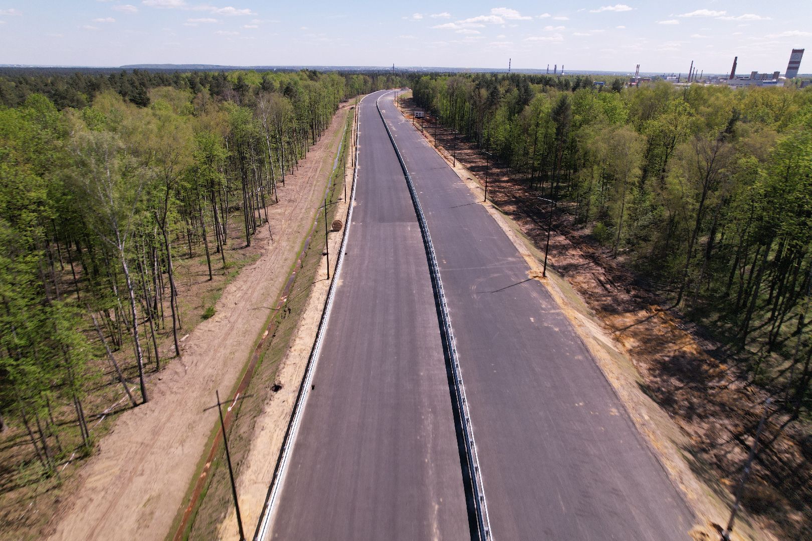 видео с коптера, юла, дороги подмосковья,