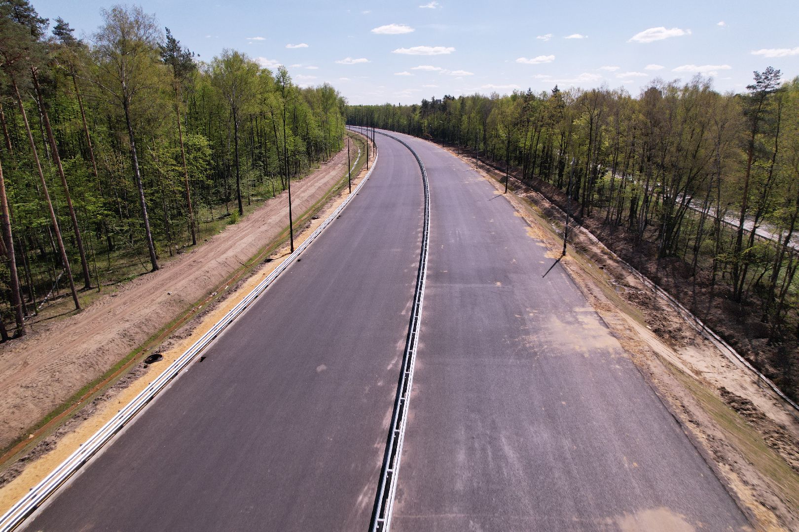 видео с коптера, юла, дороги подмосковья,
