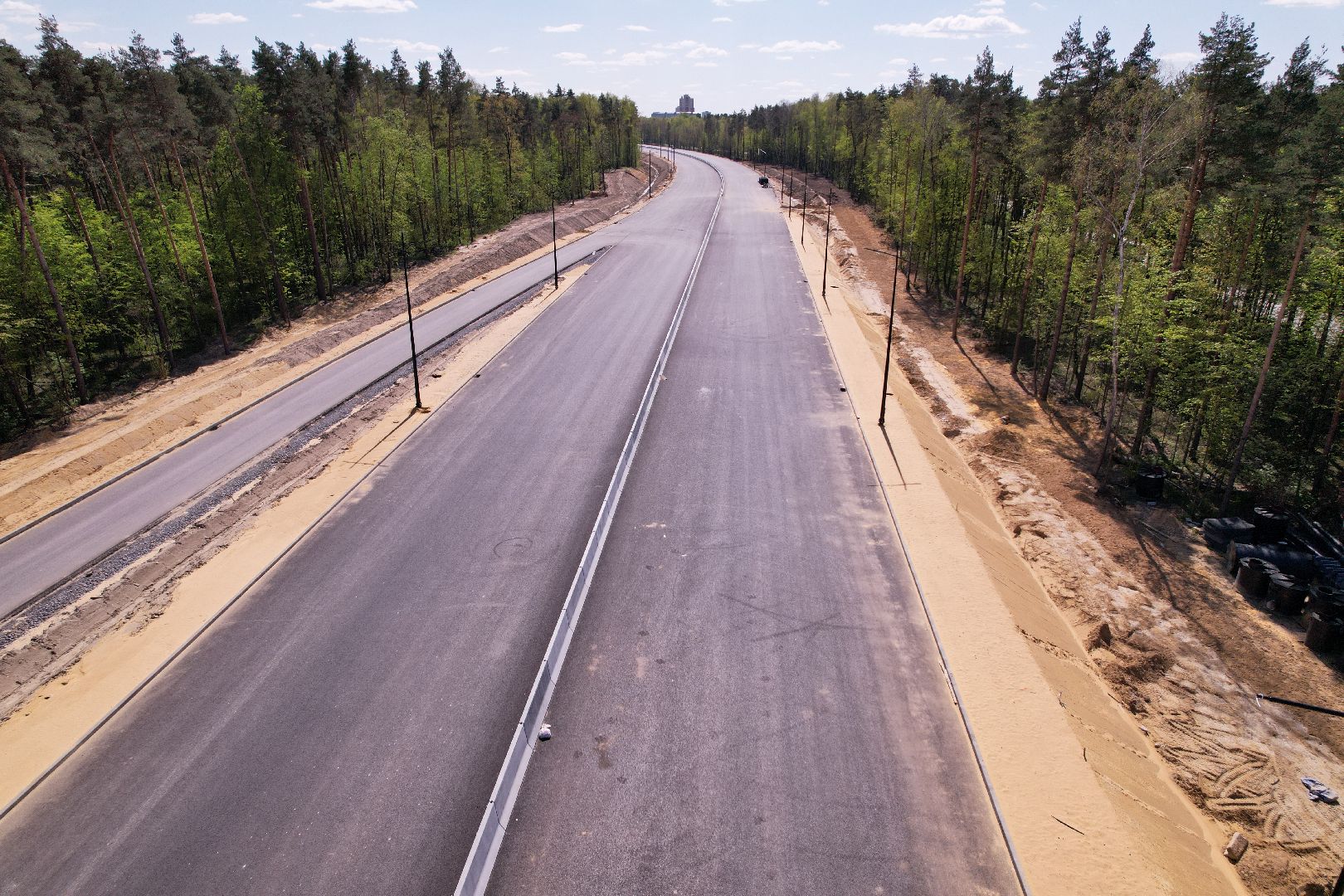 видео с коптера, юла, дороги подмосковья,