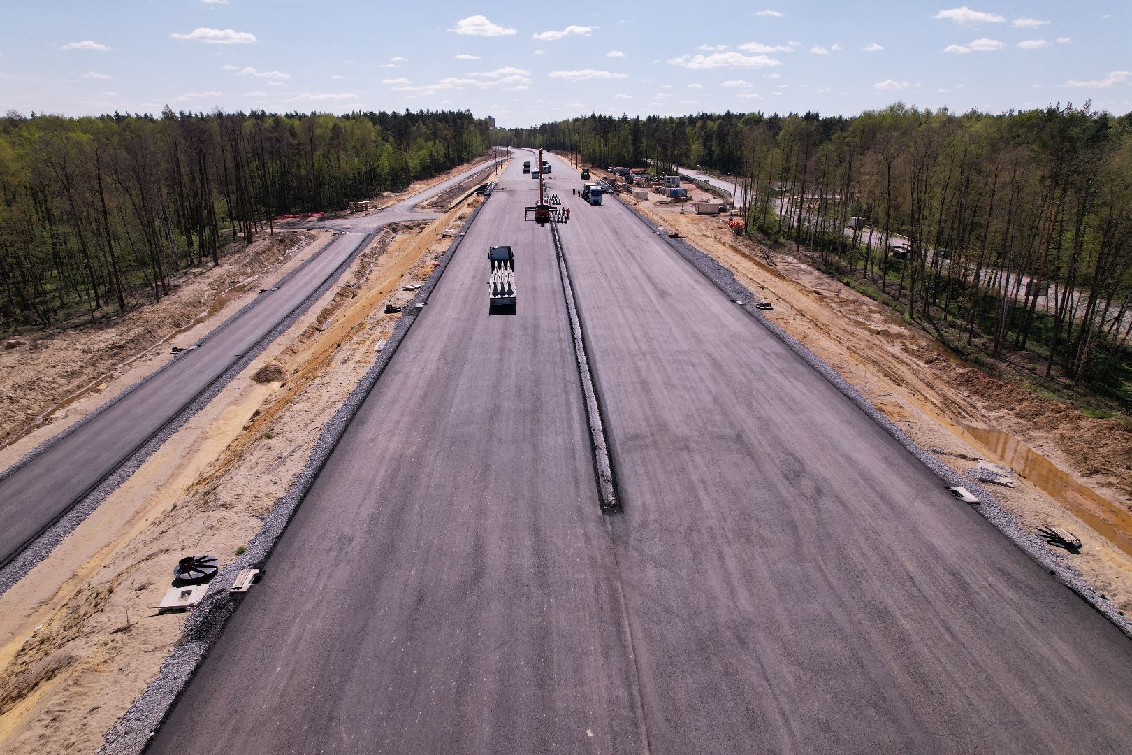видео с коптера, юла, дороги подмосковья,