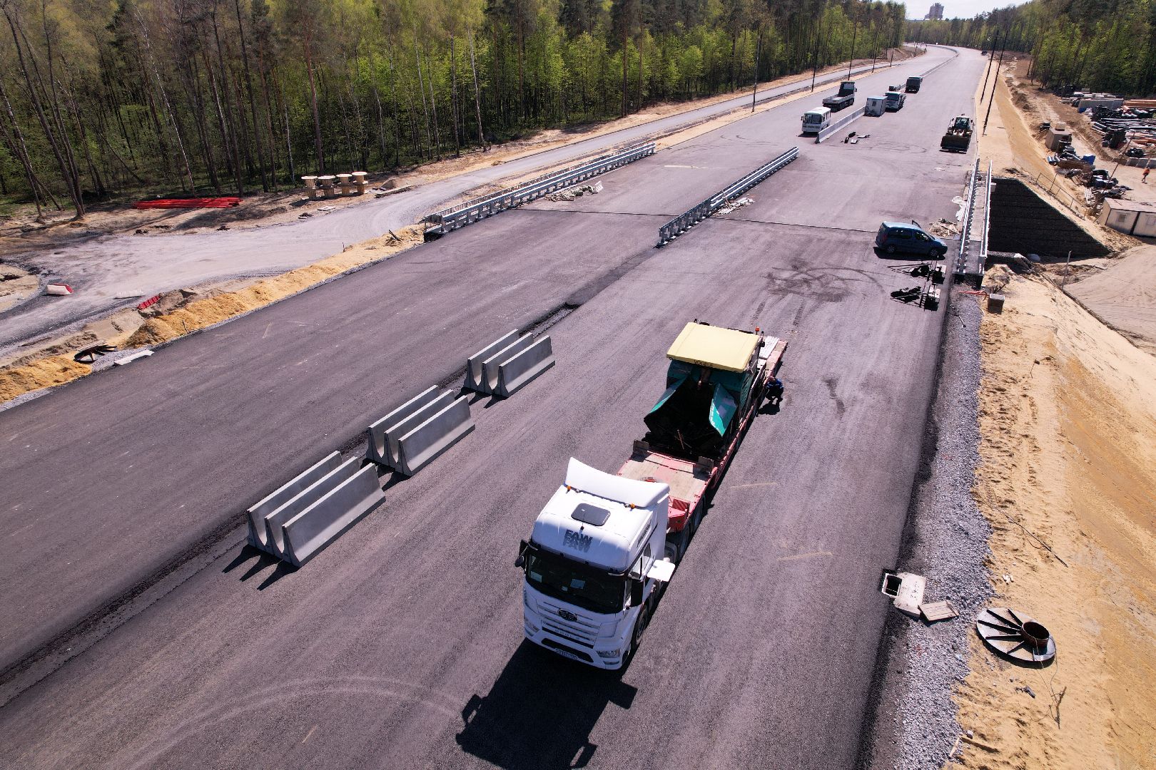 видео с коптера, юла, дороги подмосковья,