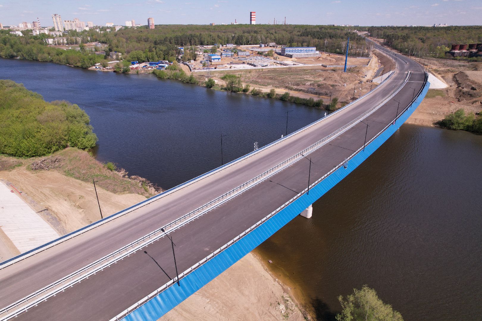 видео с коптера, юла, дороги подмосковья,