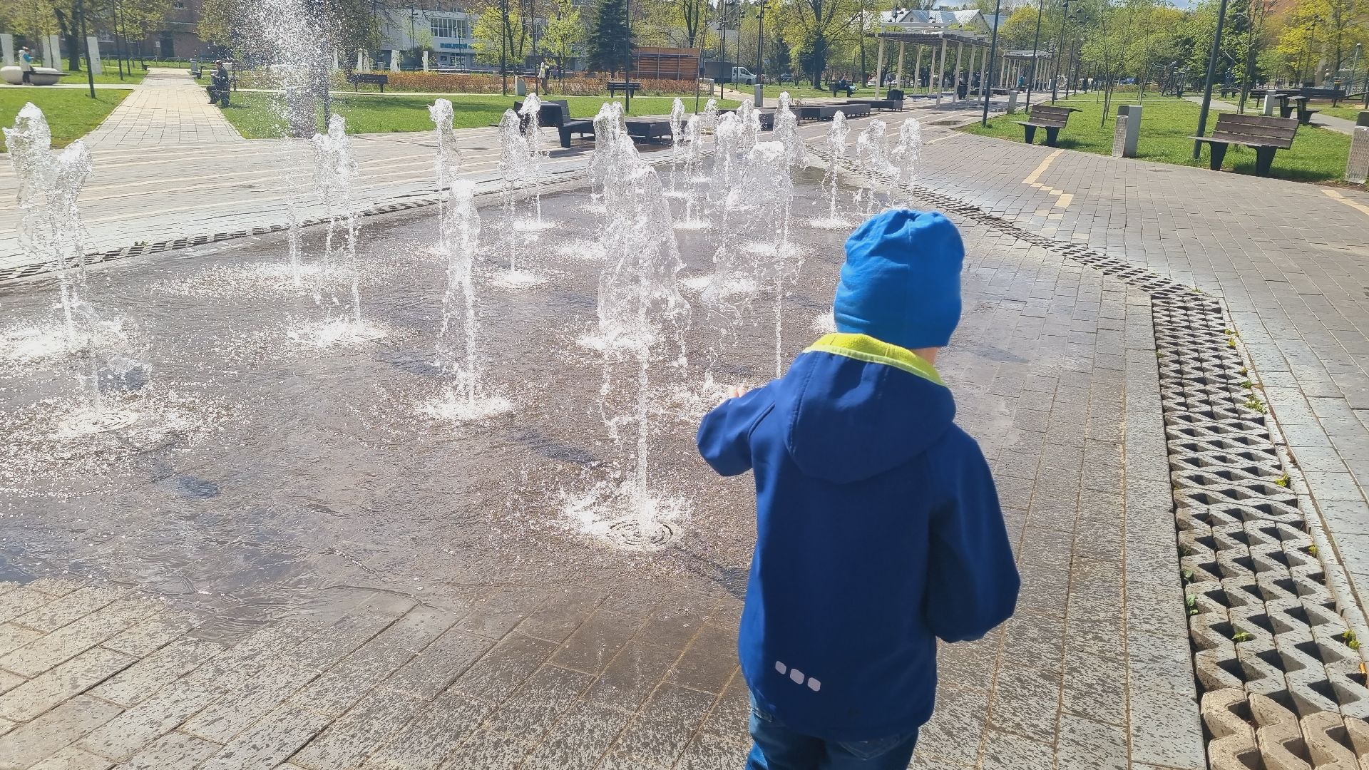 Подмосковье, Ивантеевка, фонтаны, благоустройство