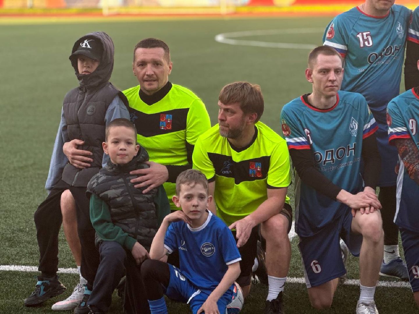 дивизия дзержинского, товарищеский матч, 80 - летие победы,