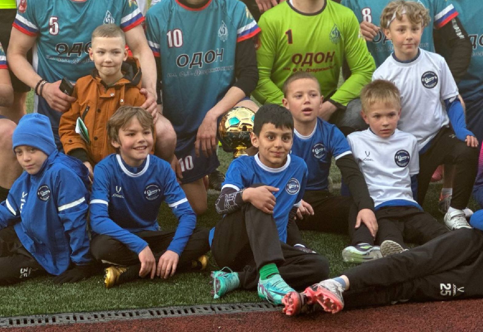 дивизия дзержинского, товарищеский матч, 80 - летие победы,