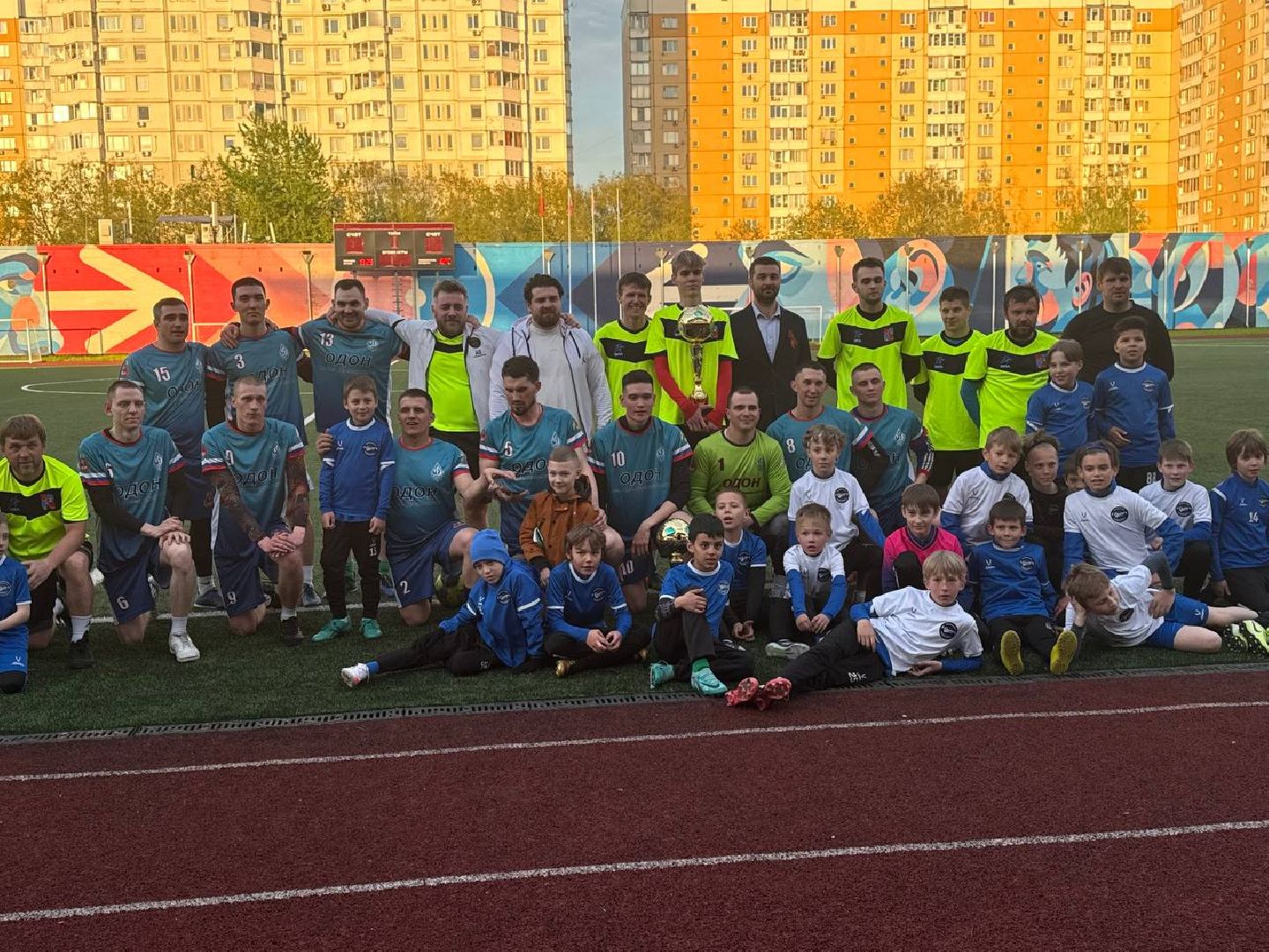 дивизия дзержинского, товарищеский матч, 80 - летие победы,