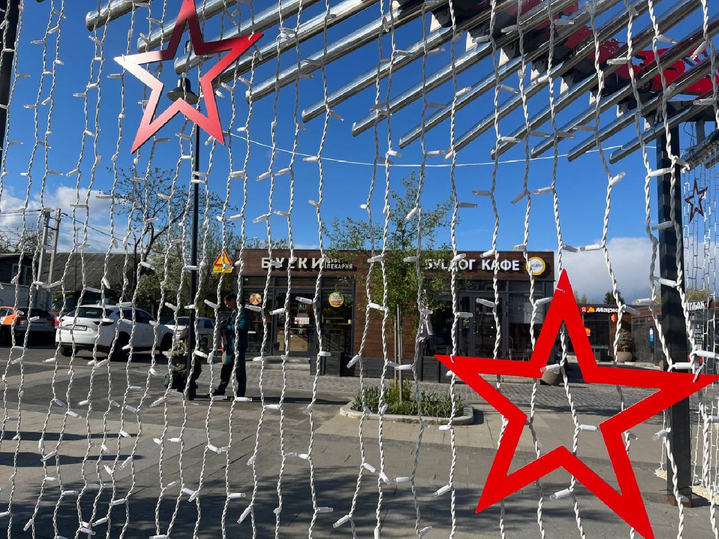 Истра, день победы,  Украшение города, 9 мая,