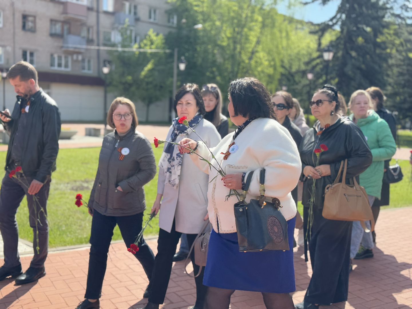 балашихинская больница, балашиха, акция памяти, площадь славы, площадь славы балашиха,