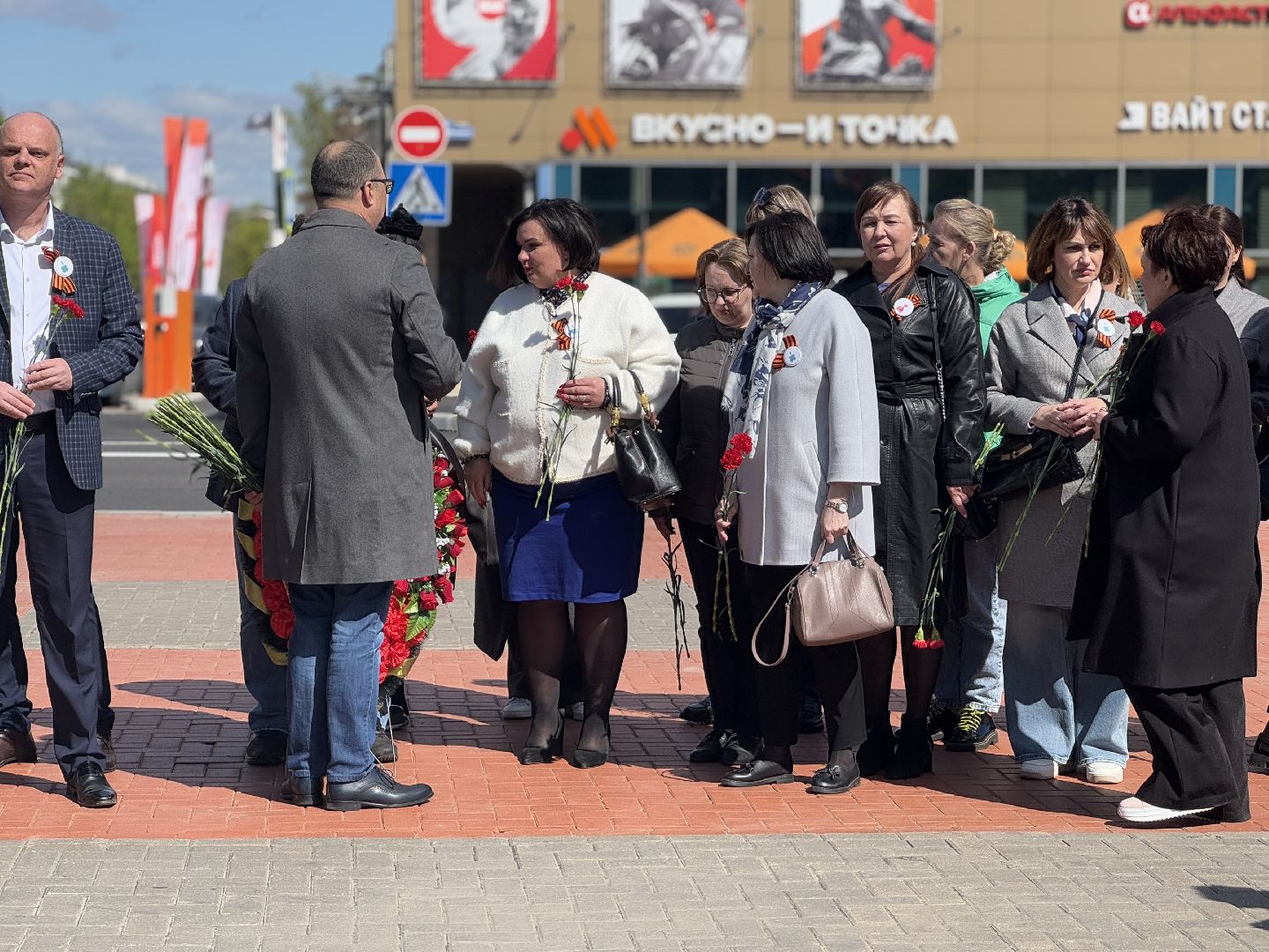 балашихинская больница, балашиха, акция памяти, площадь славы, площадь славы балашиха,