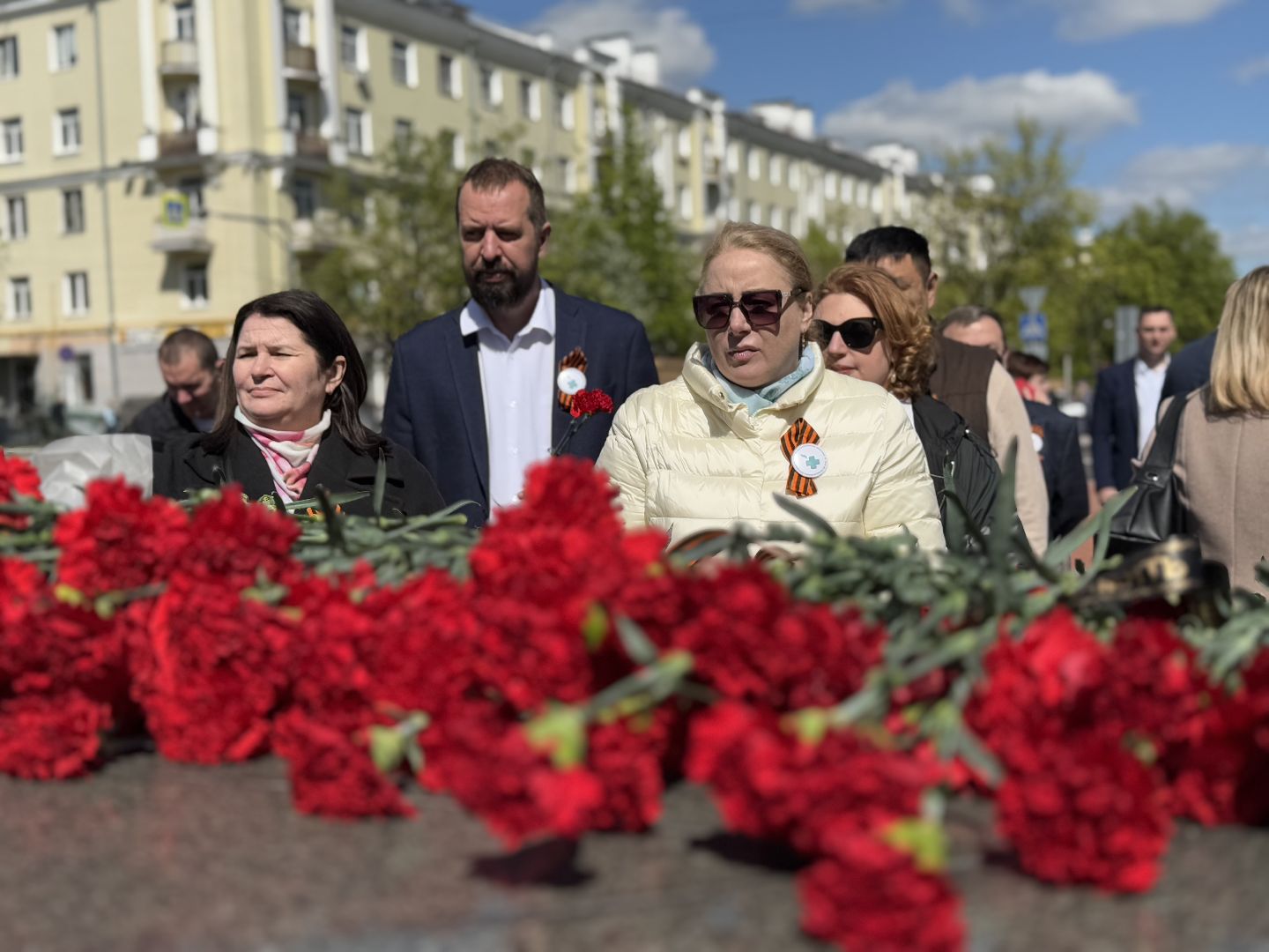 балашихинская больница, балашиха, акция памяти, площадь славы, площадь славы балашиха,