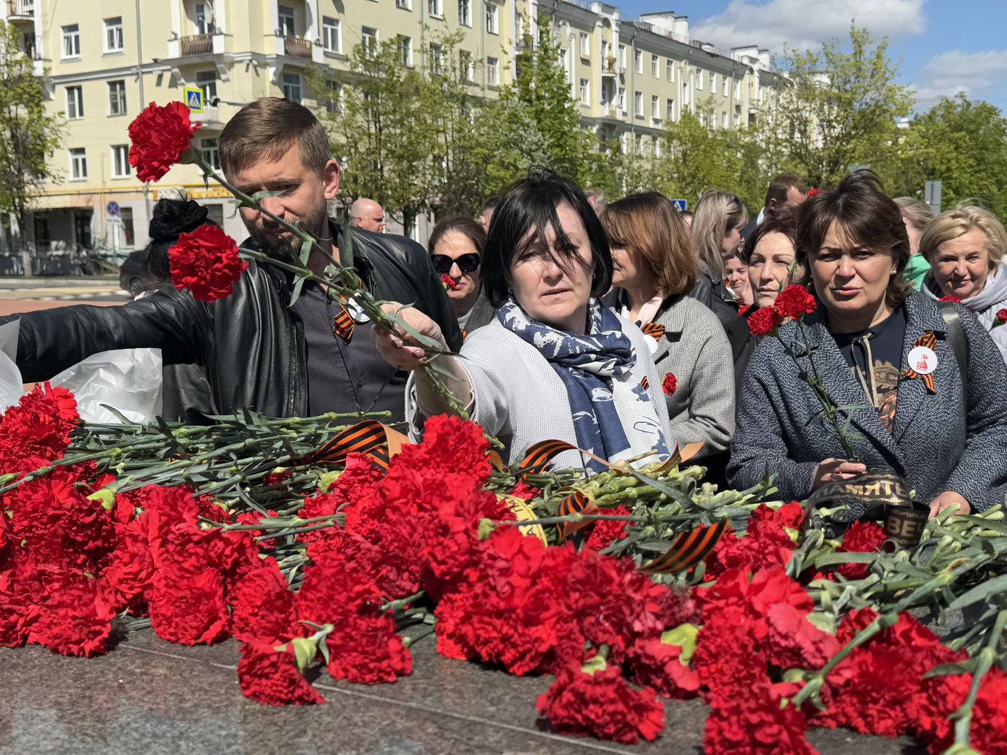 балашихинская больница, балашиха, акция памяти, площадь славы, площадь славы балашиха,