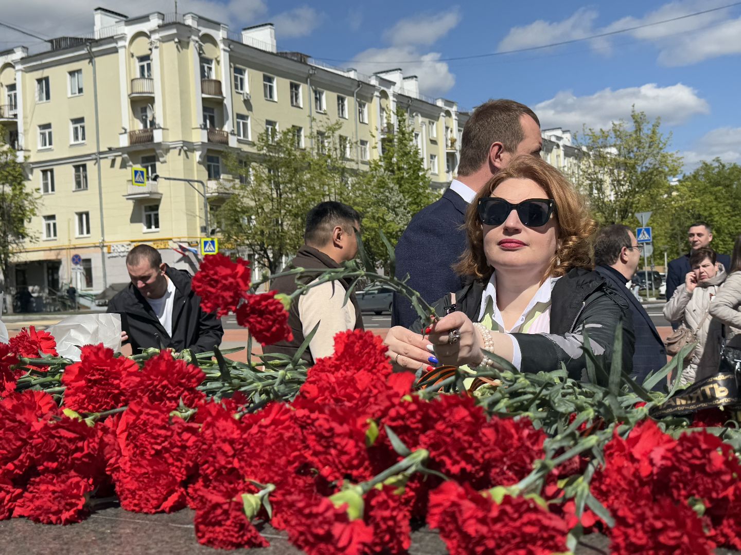 балашихинская больница, балашиха, акция памяти, площадь славы, площадь славы балашиха,