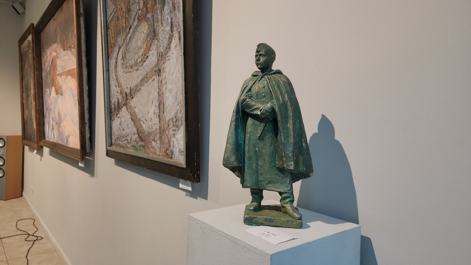 Картины , 80 - летие победы, Выставка , Лобня,