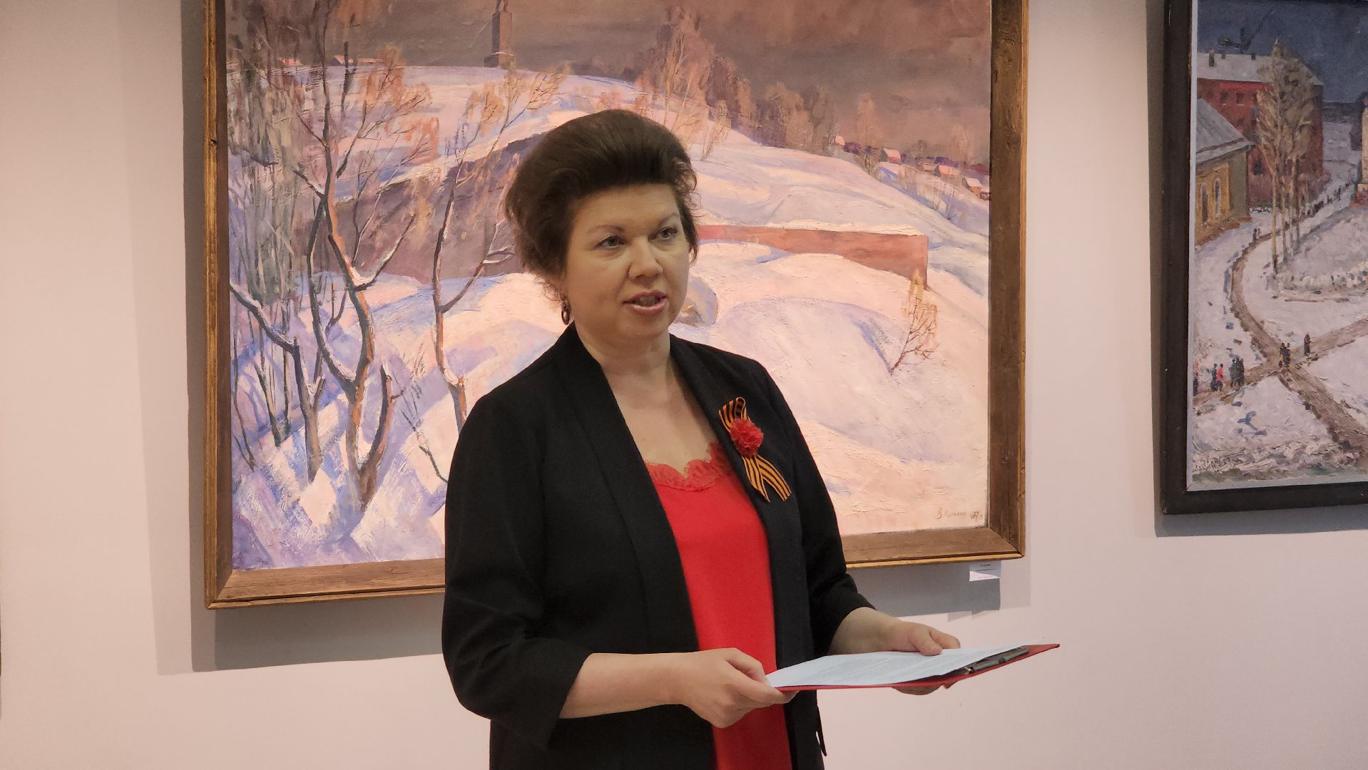 Концерт , 80 - летие победы, Лобня, художественная галерея,